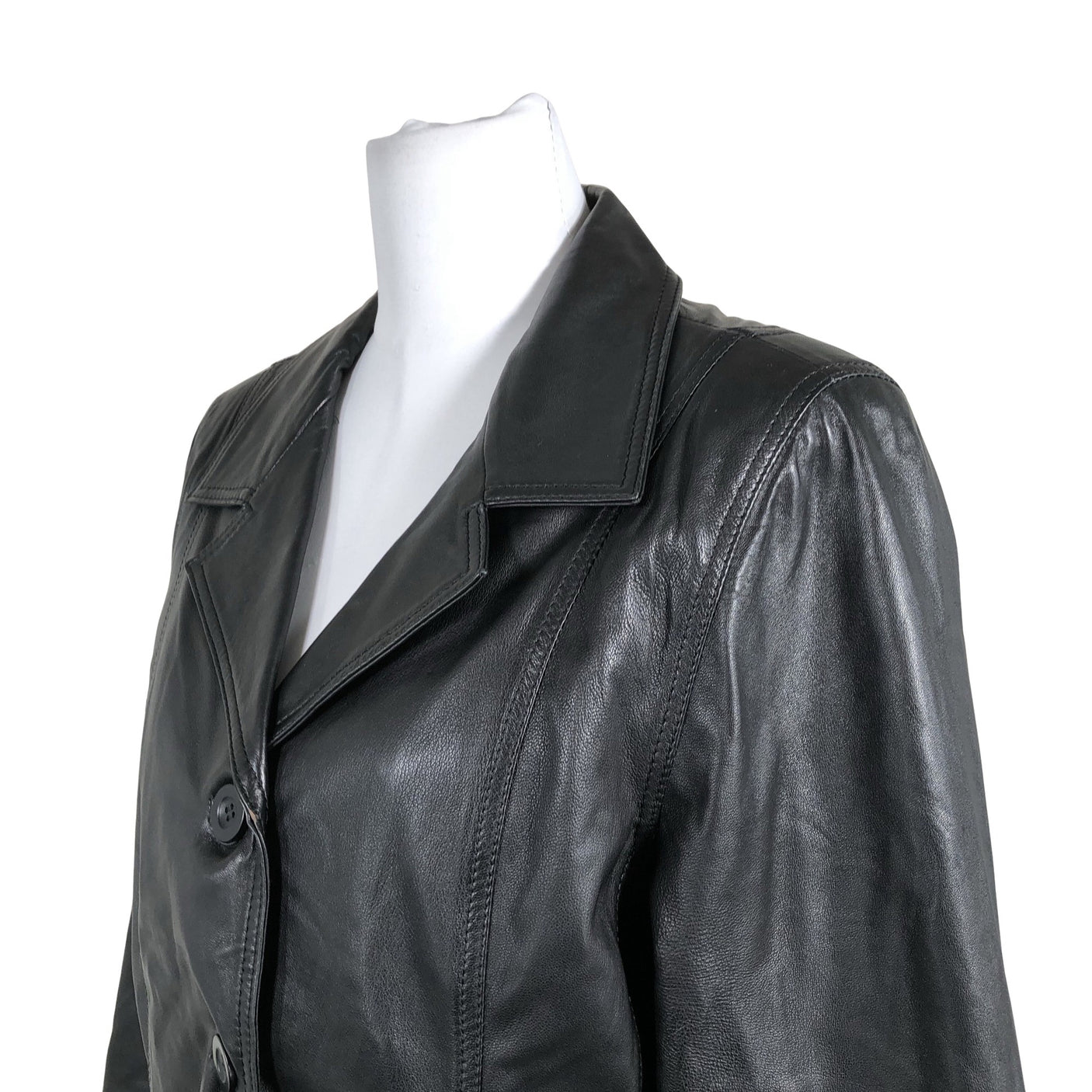 Unisex Jofama - Leather jacket, size 40 - Black (2)