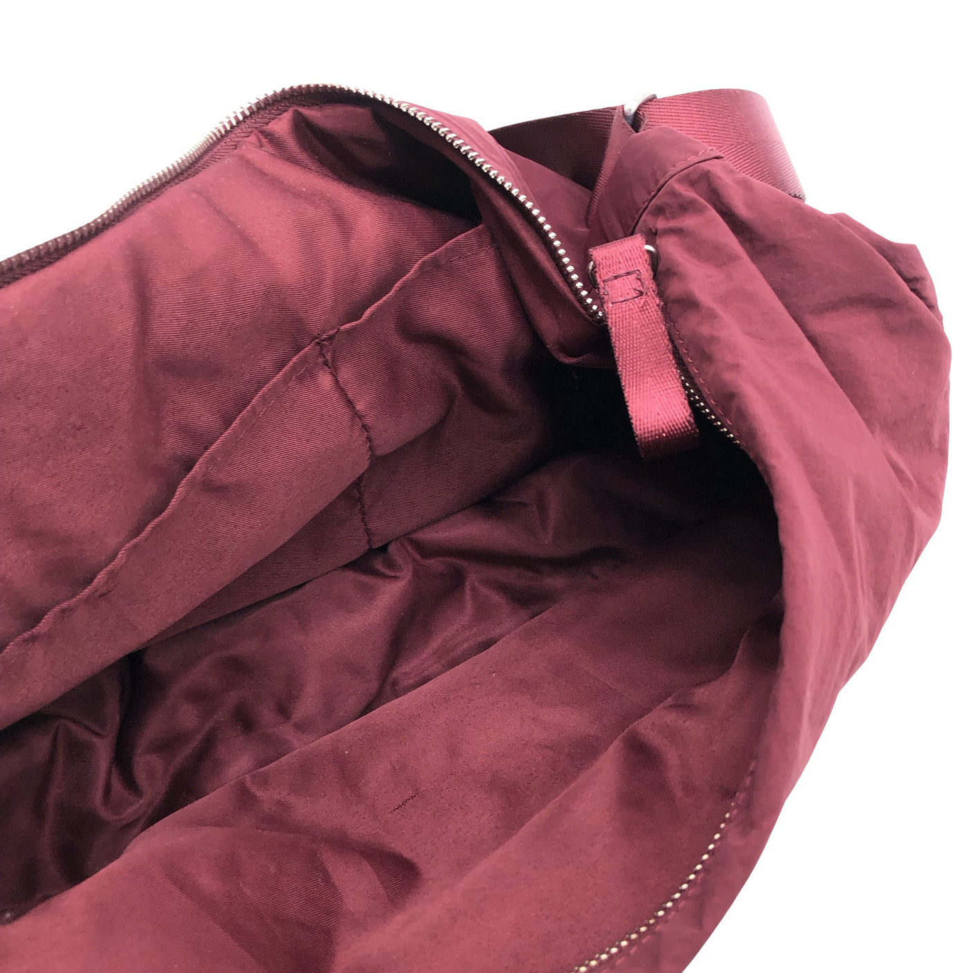 Unisex Lindex - Shoulder bag, size Midi - Wine red (2)