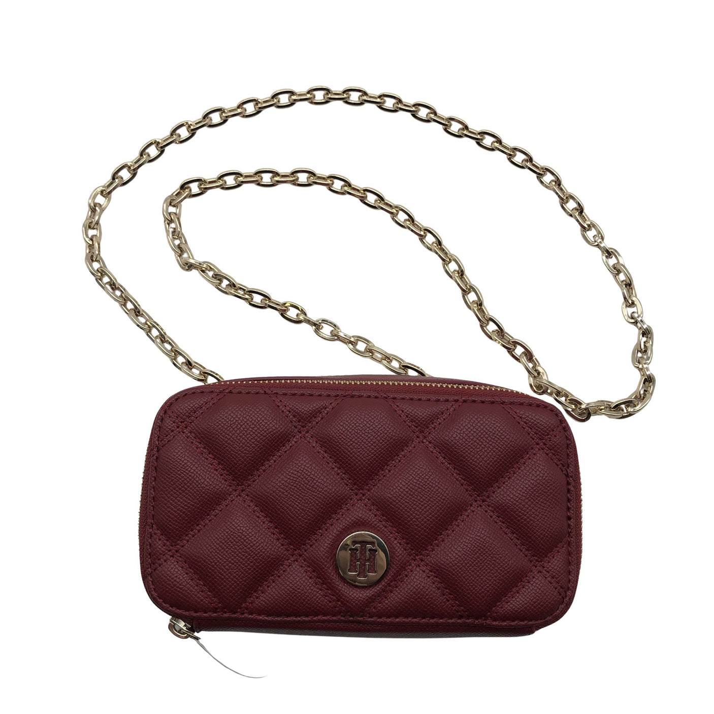 Unisex Tommy Hilfiger - Shoulder bag, size Mini - Wine red (1)