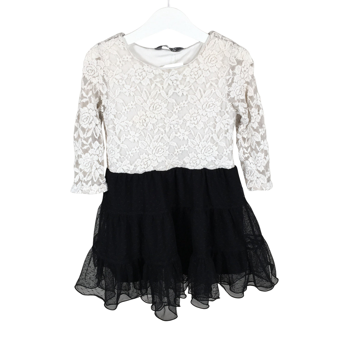 Unisex Lindex - Party dress, size 110 - 116 - White (1)