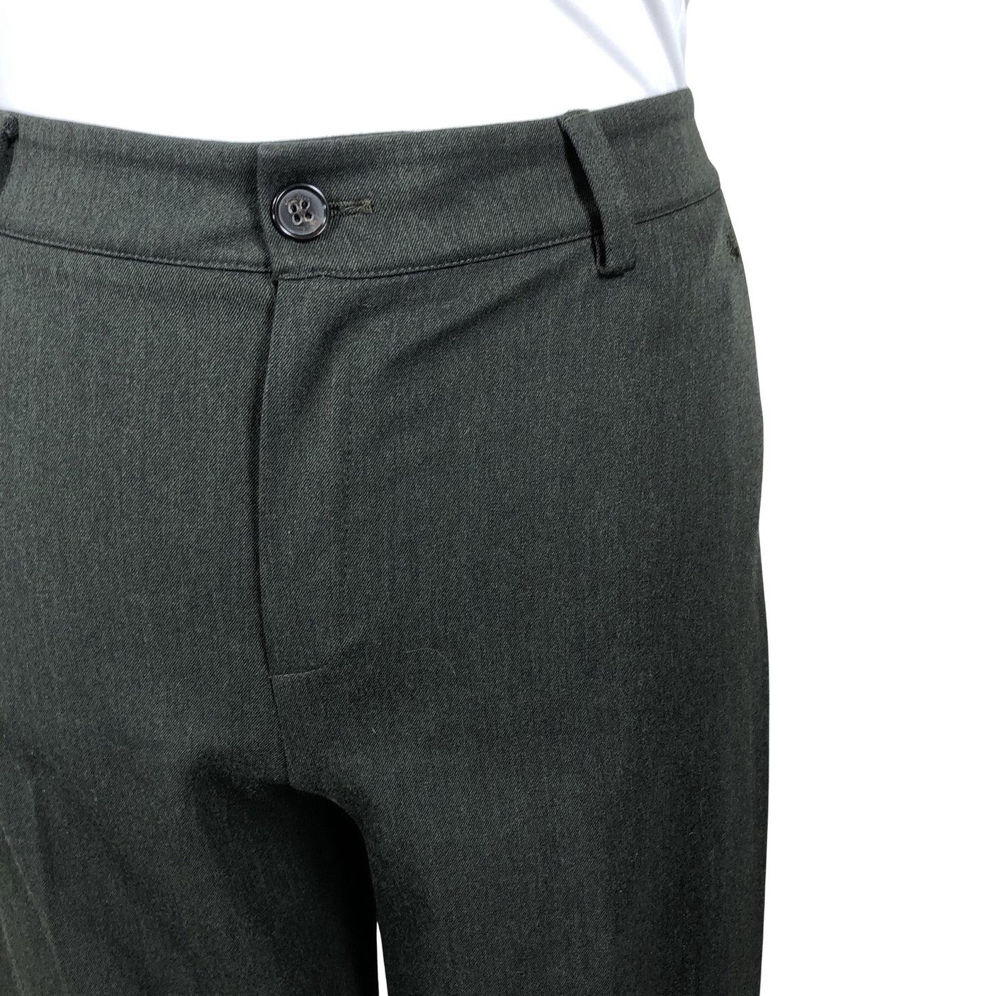 Unisex Burberry - Straight leg trousers, size 42 - Green (3)