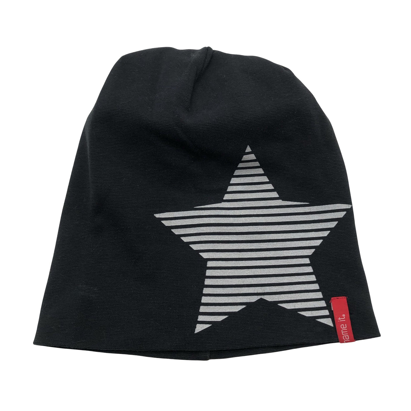 Unisex Name It - Lightweight beanie, size 54 - 56 cm - Black (1)
