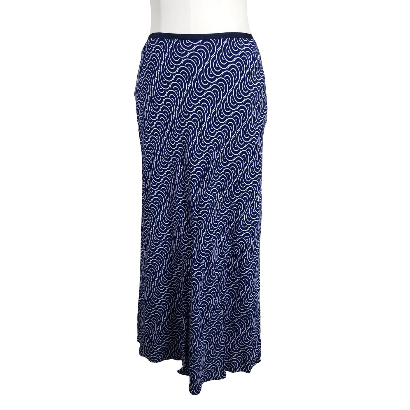 Unisex Diane von Furstenberg - Short-sleeved blouse, size 38 - Blue (2)