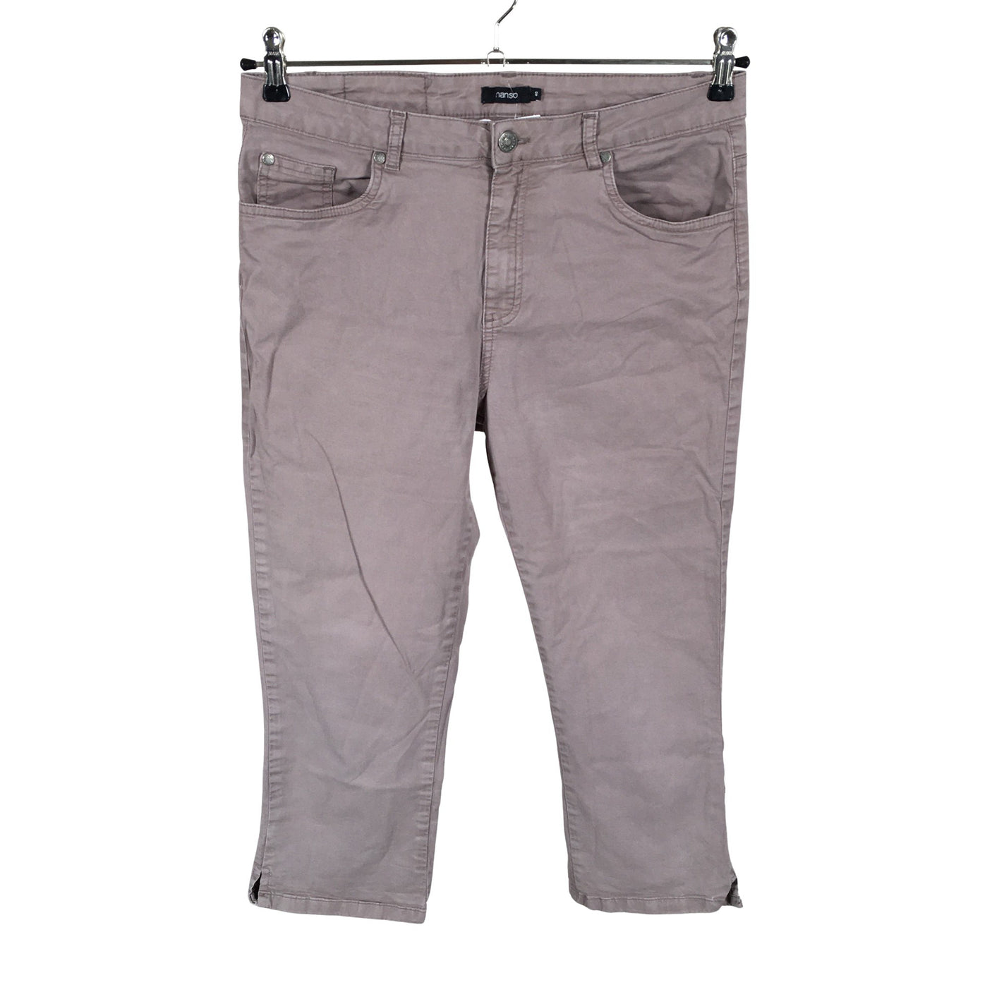 Unisex Nanso - Capri pants, size 40 - Brown (1)