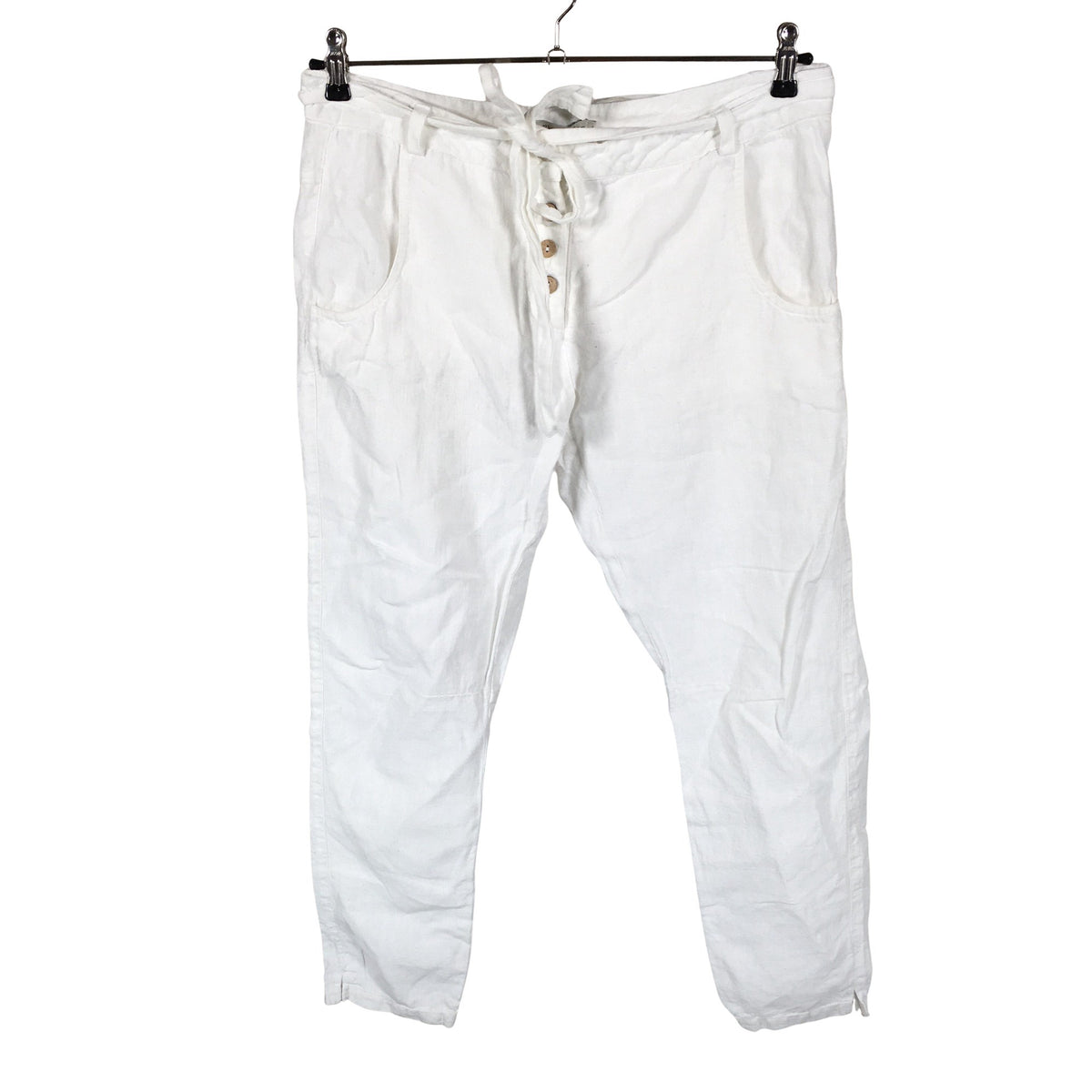Unisex By Pia's Design - Slacks, size 40 - White (1)