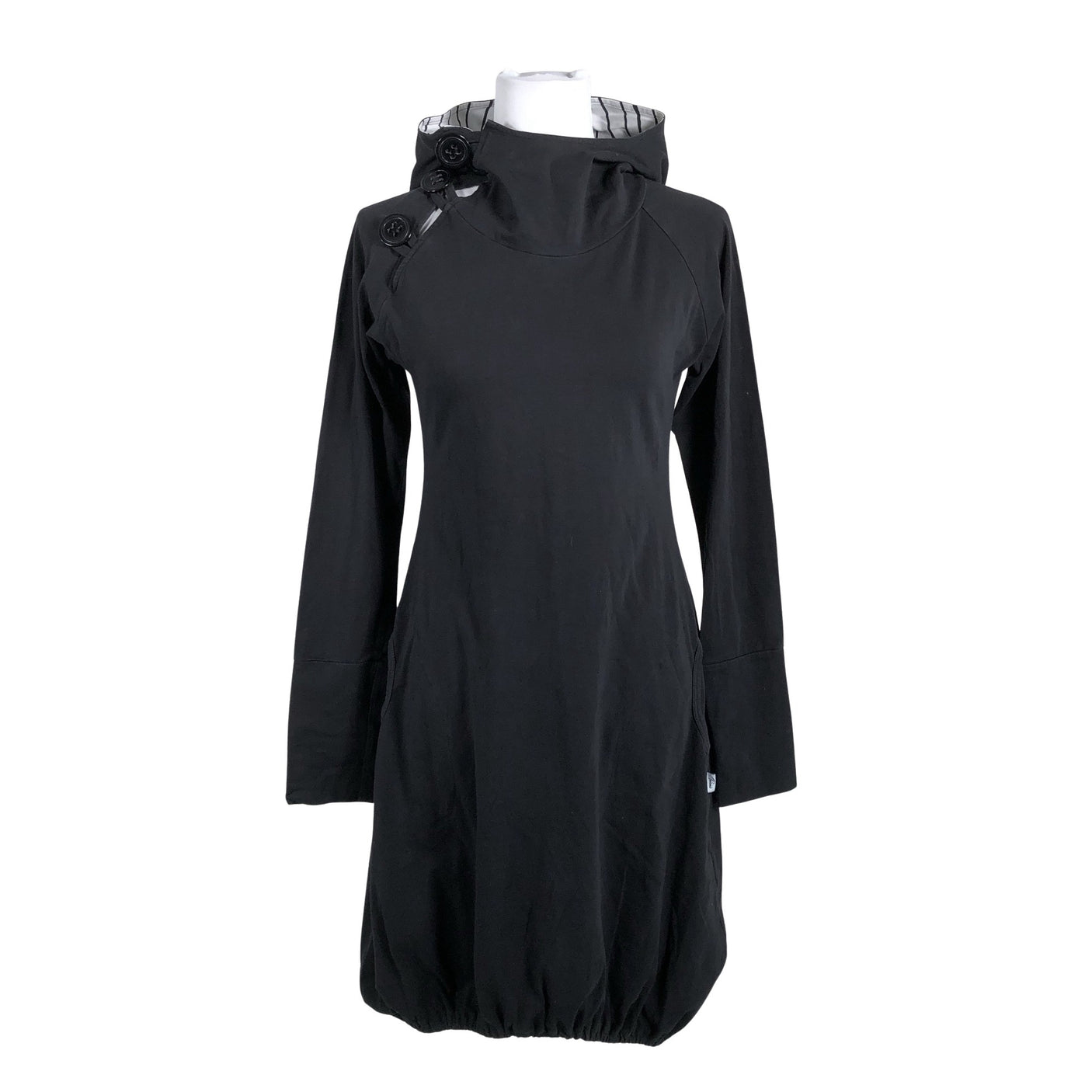 Unisex Taimi - Tricot dress, size 36 - Black (1)