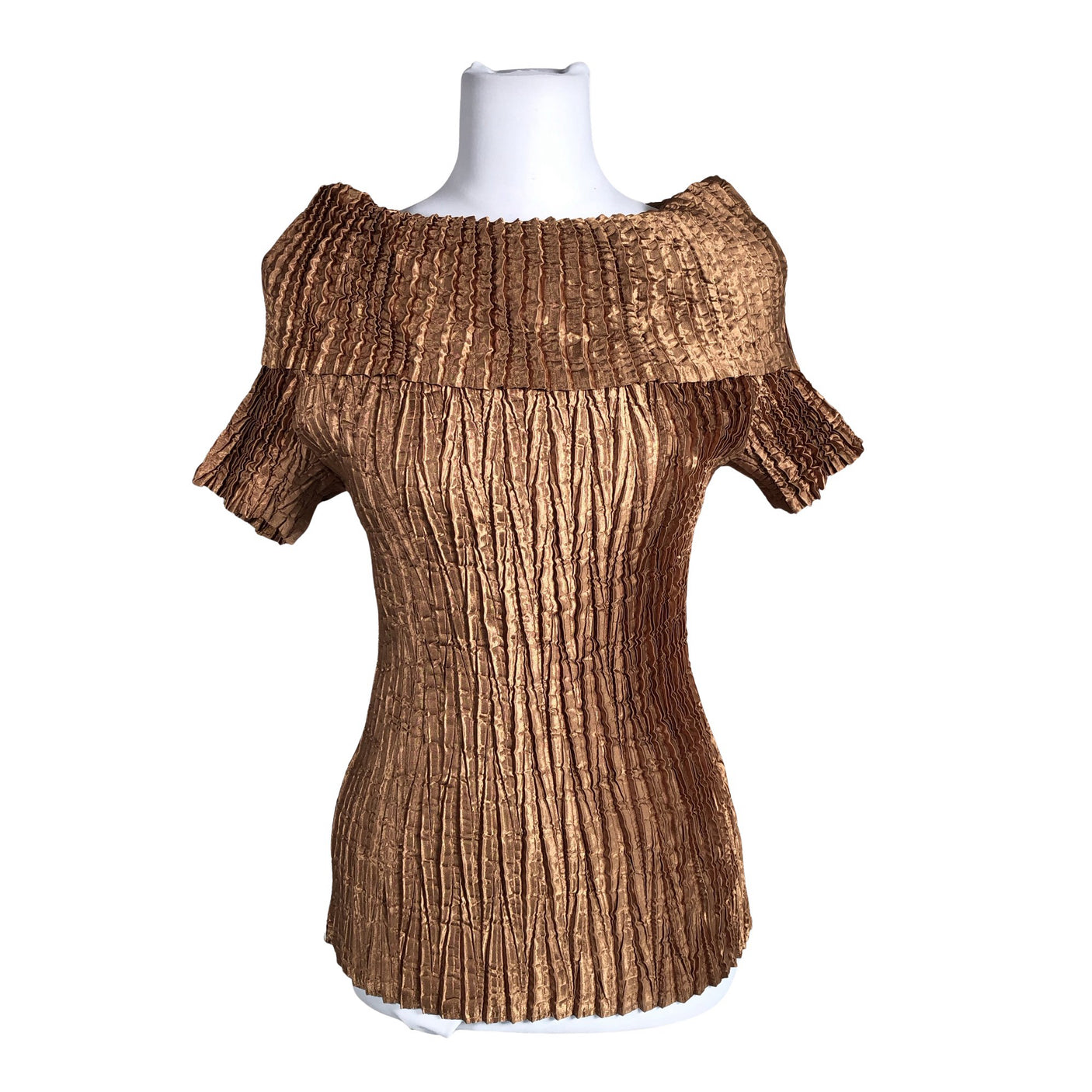 Unisex Jolie Mine - Short-sleeved blouse, size 38 - Brown (1)