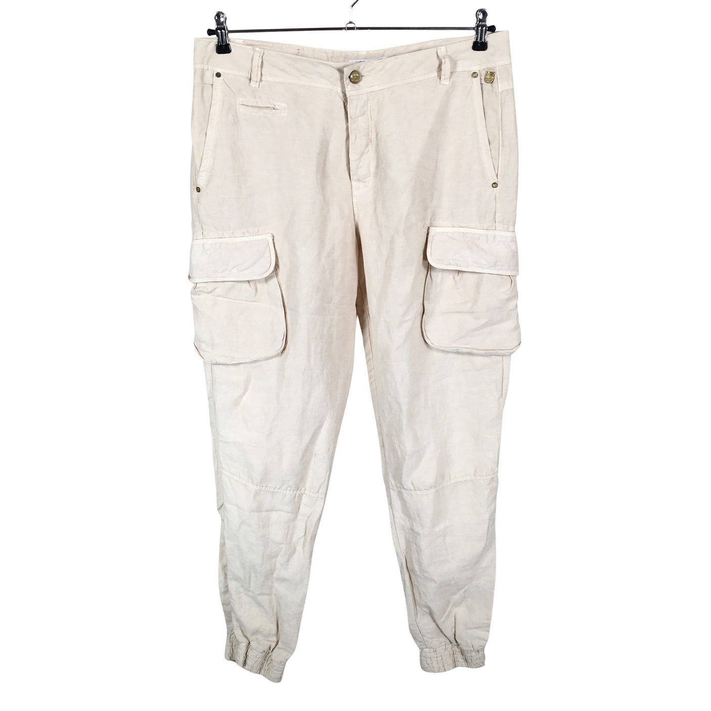 Unisex Summum Woman - Cargo pants, size 42 - Beige (1)