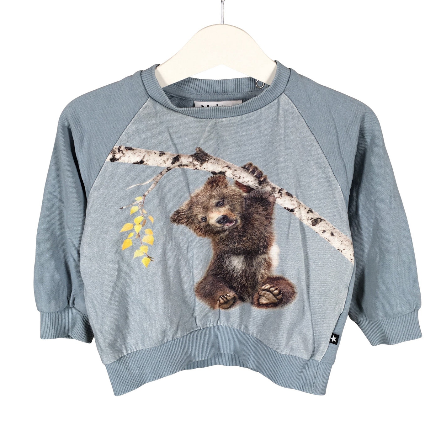 Unisex Molo Kids - Tricot shirt, size 80 - 86 - Light blue (1)