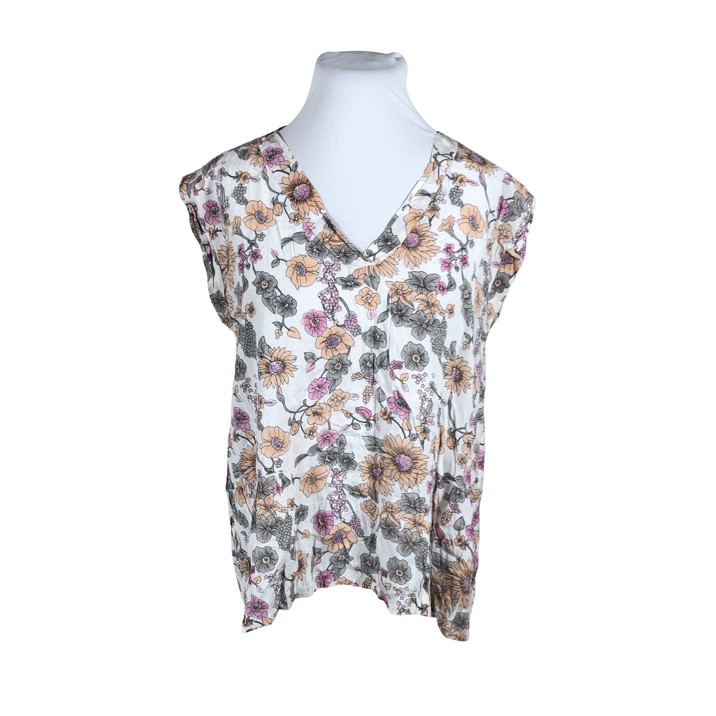 Unisex The Masai - Short-sleeved blouse, size 42 - White (1)