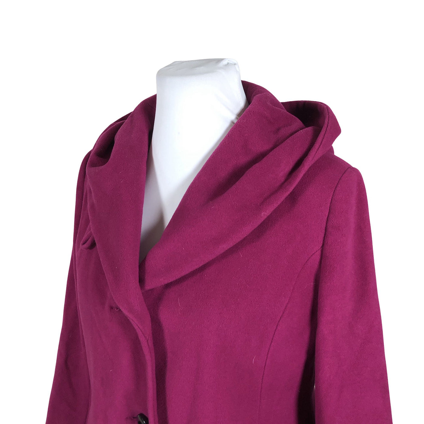 Unisex S.T.I - Wool coat, size 42 - Violet (3)