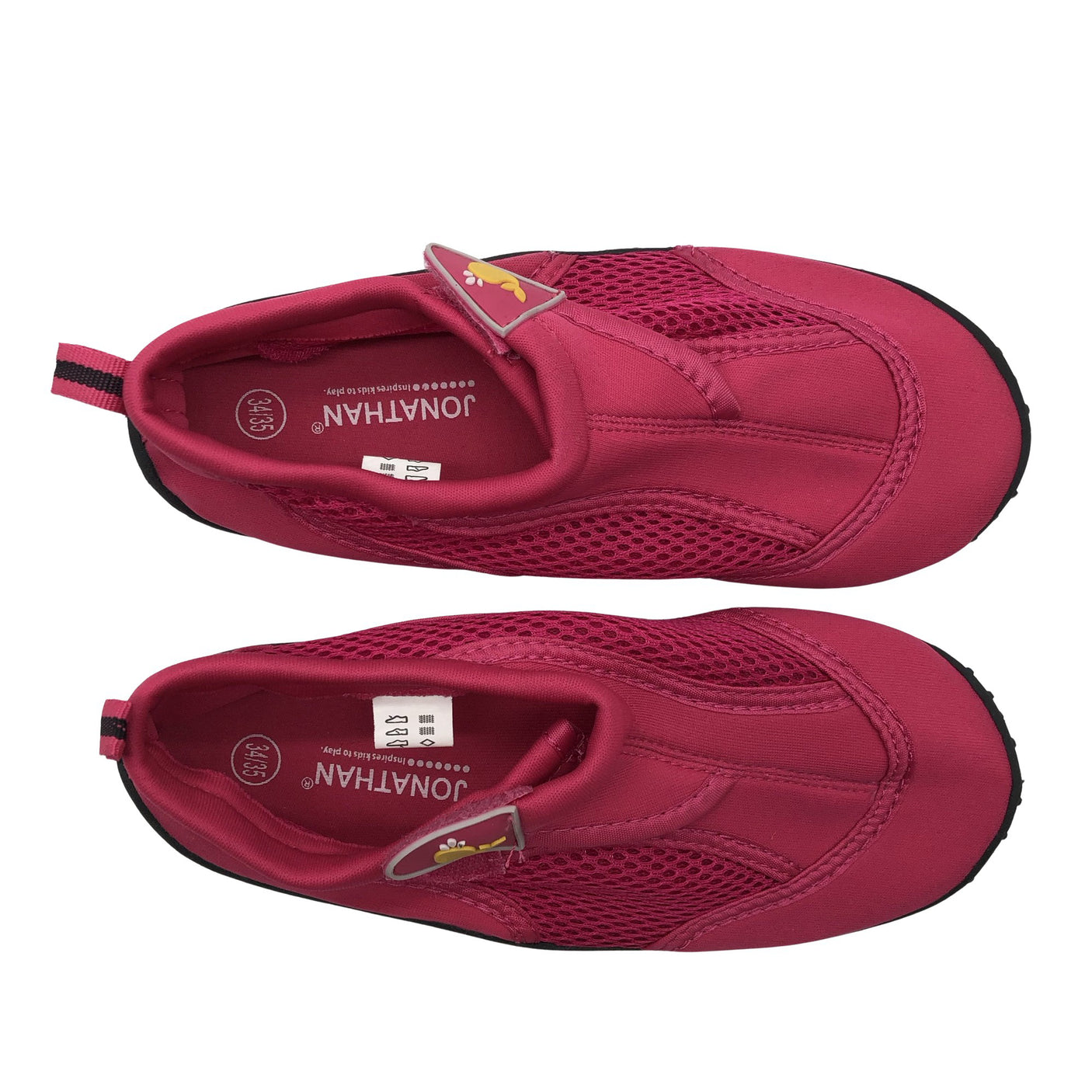 Unisex Jonathan - Swimming shoes, size 34 - Pink (1)