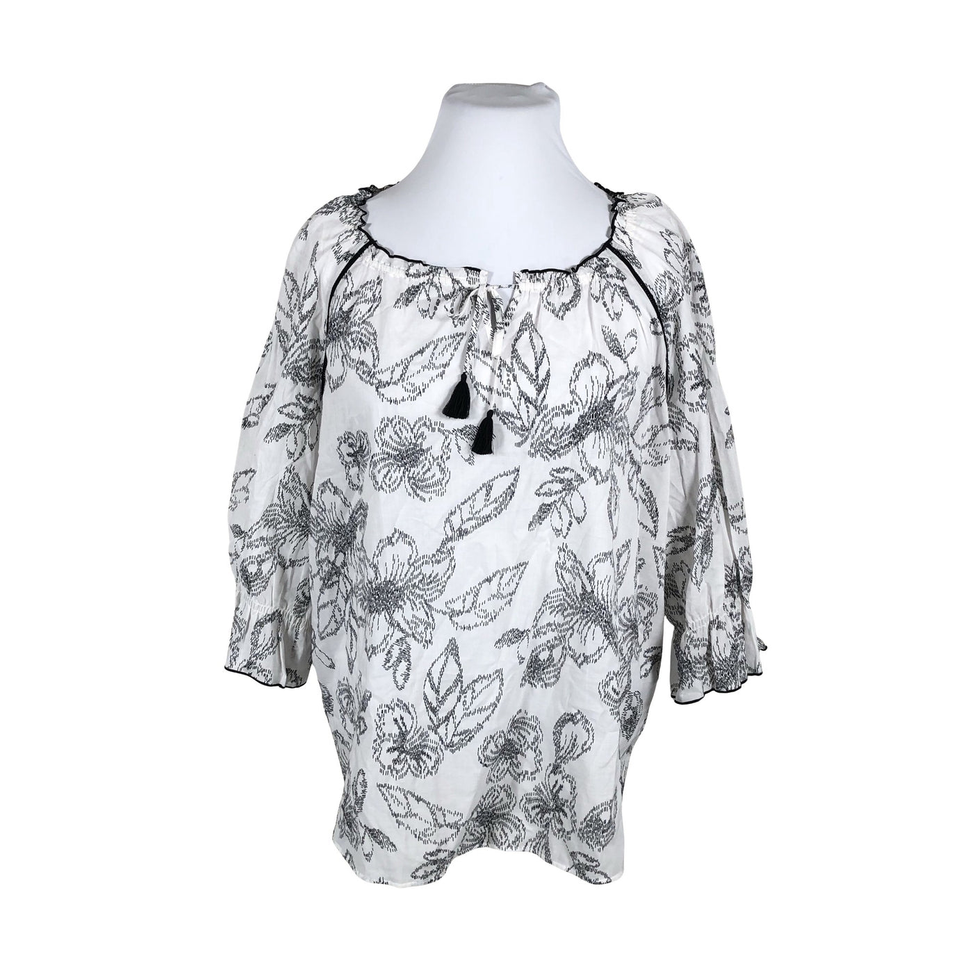Unisex Gerry Weber - Blouse, size 46 - White (1)