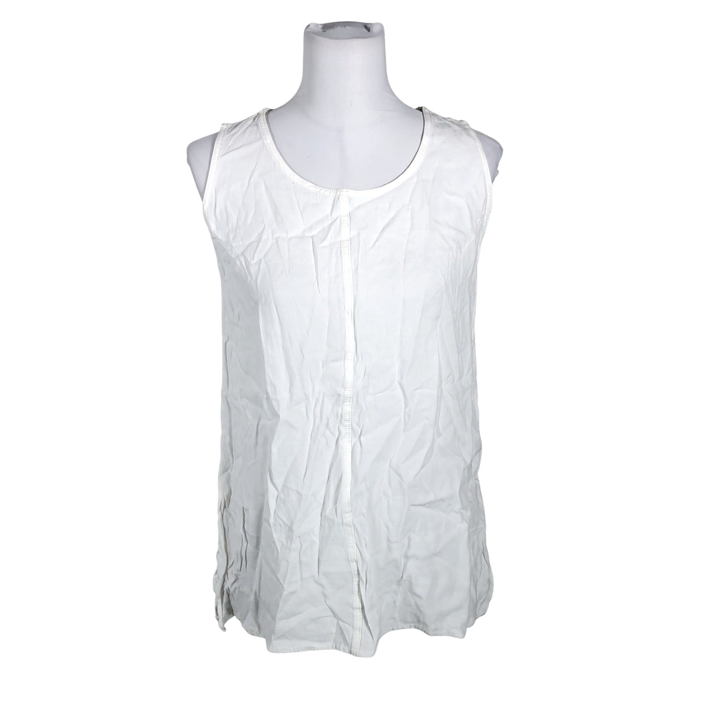 Unisex Bohéme - Schiffon tunic, size 36 - White (1)