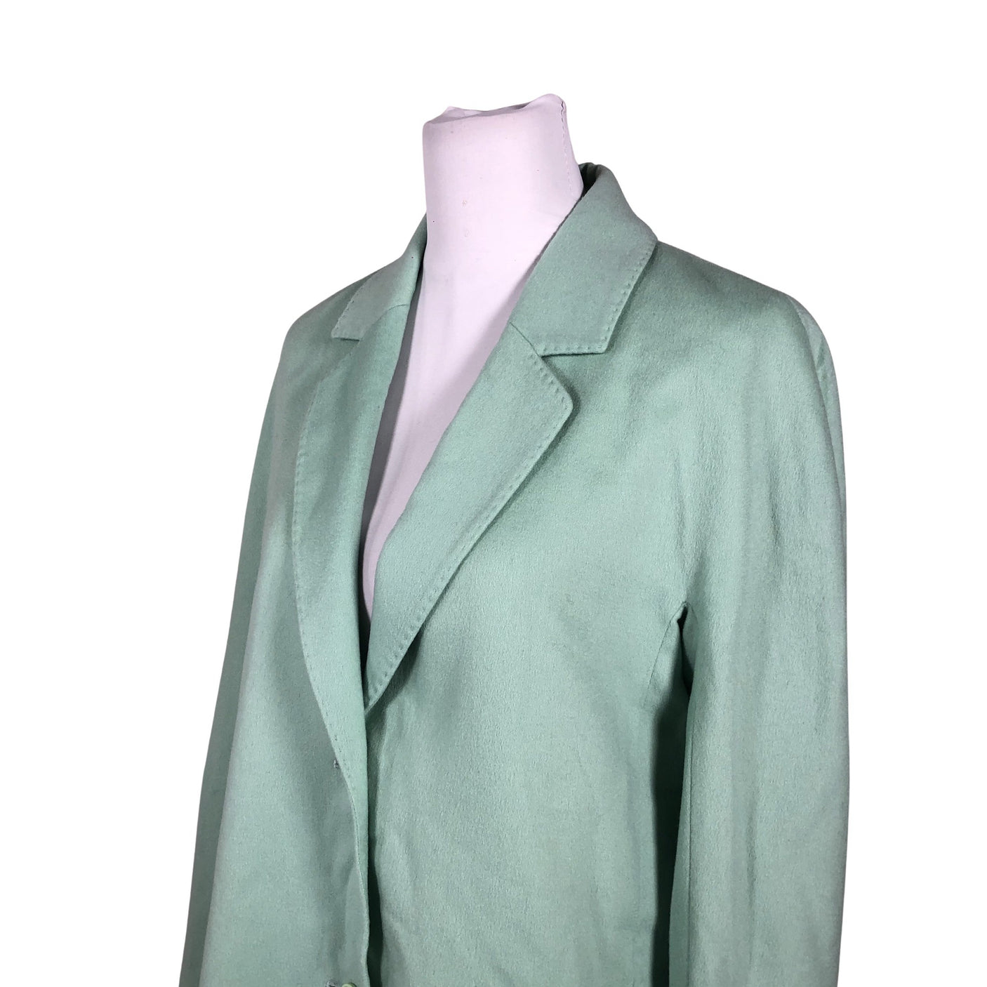 Unisex Cinzia Rocca - Wool coat, size 40 - Green (2)