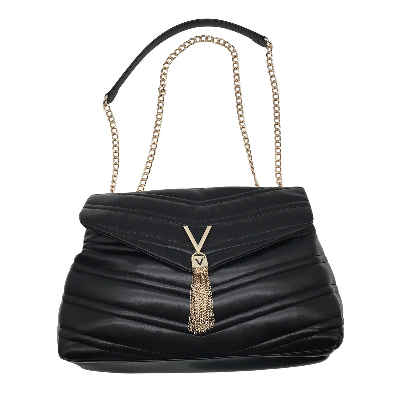 Unisex Mario Valentino - Shoulder bag, size Midi - Black (1)