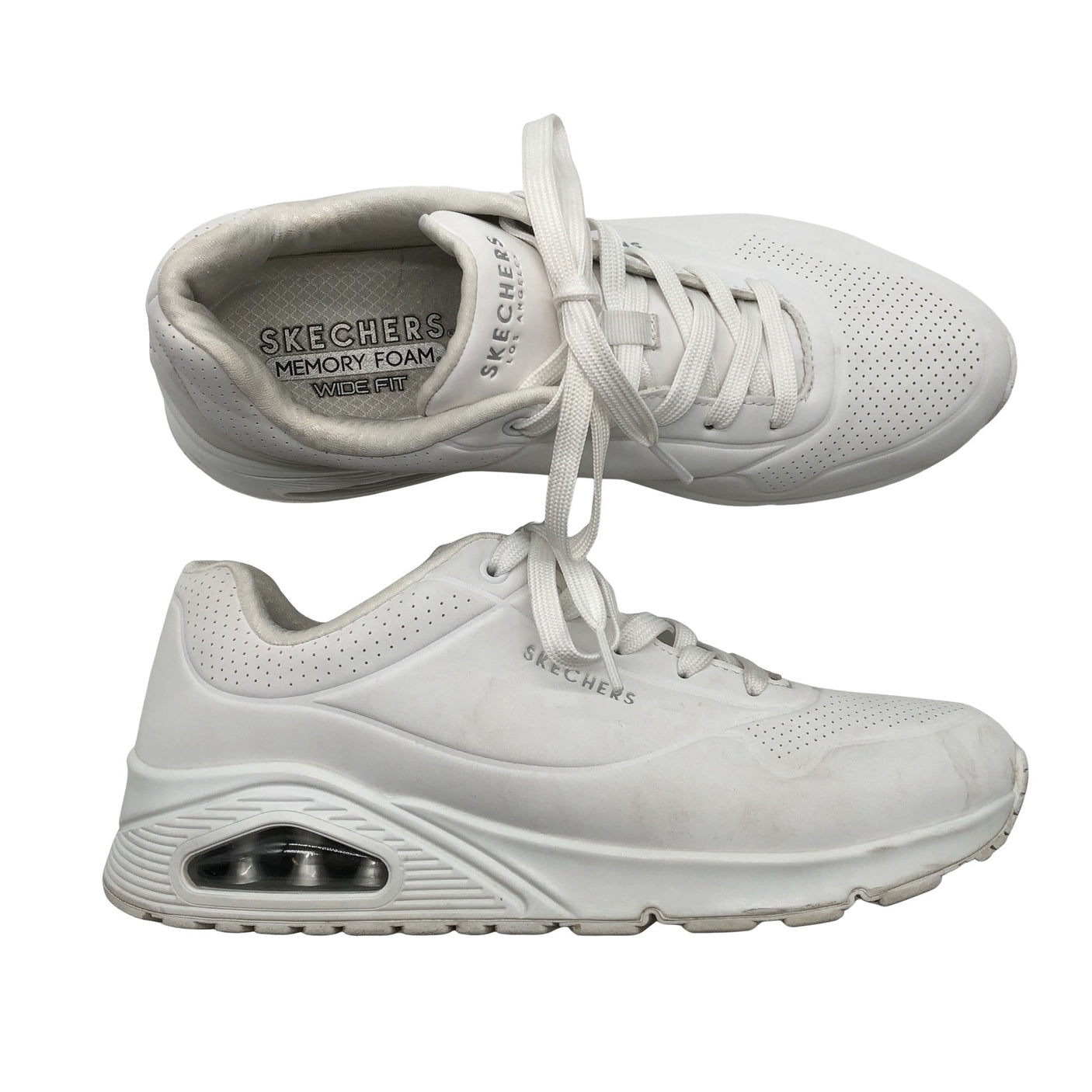 Unisex Skechers - Casual sneakers, size 40 - White (1)
