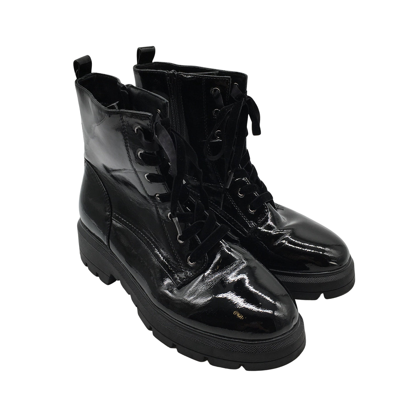 Unisex Next - Army boots, size 41 - Black (2)