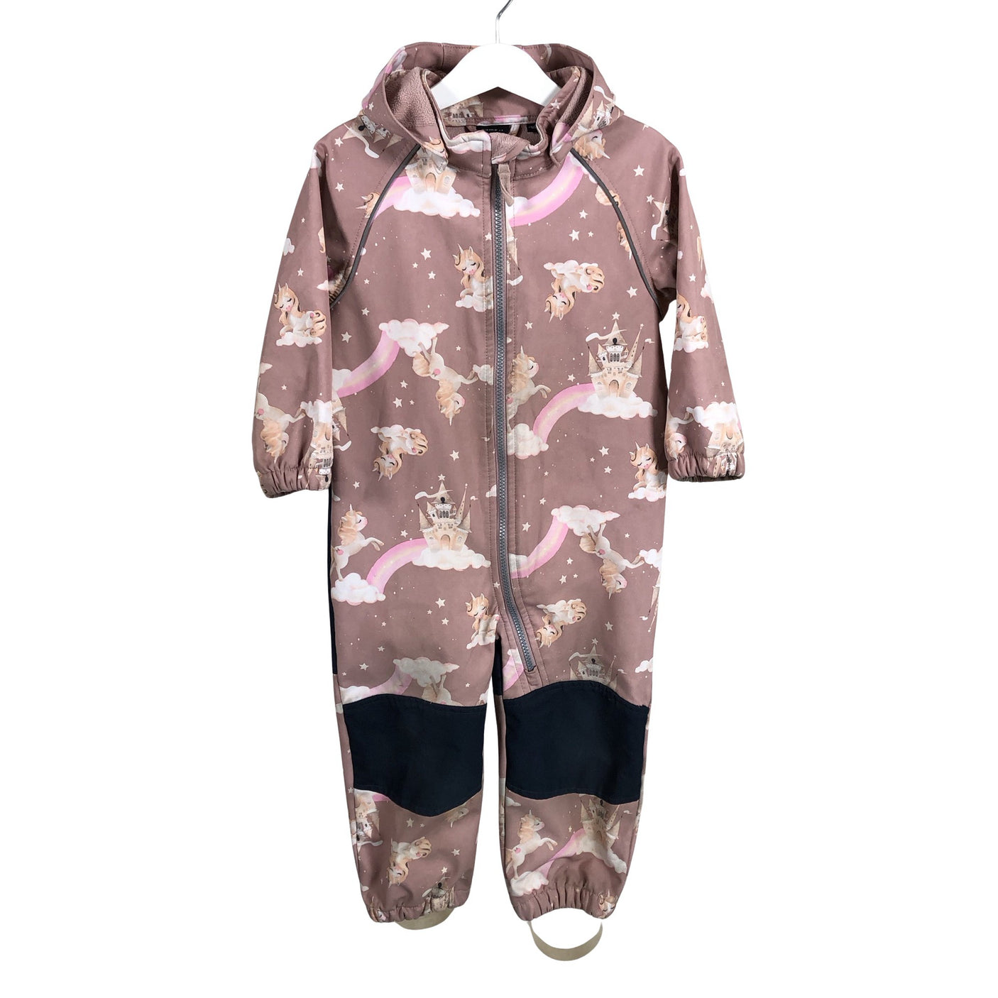 Unisex Name It - Soft shell jumpsuit, size 86 - 92 - Light pink (1)
