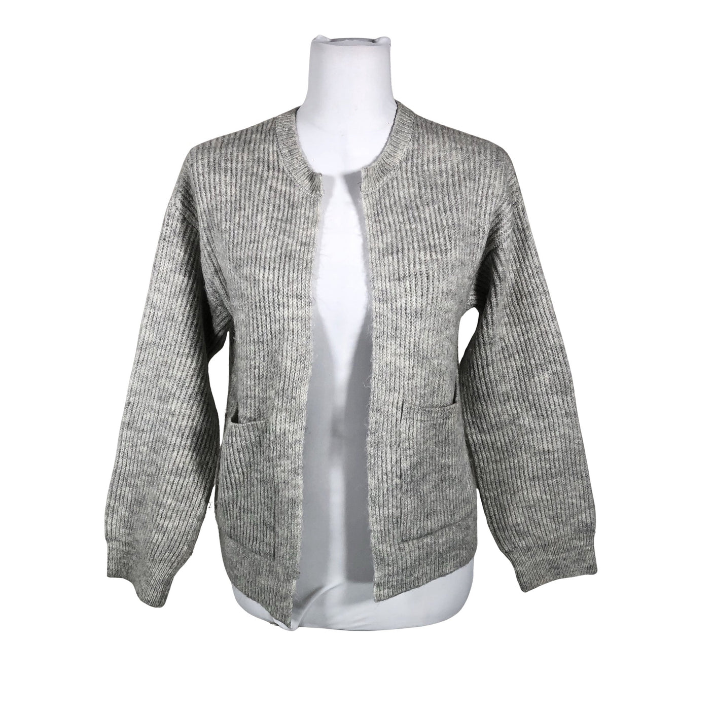 Unisex More&More - Cardigan, size 36 - Gray (1)
