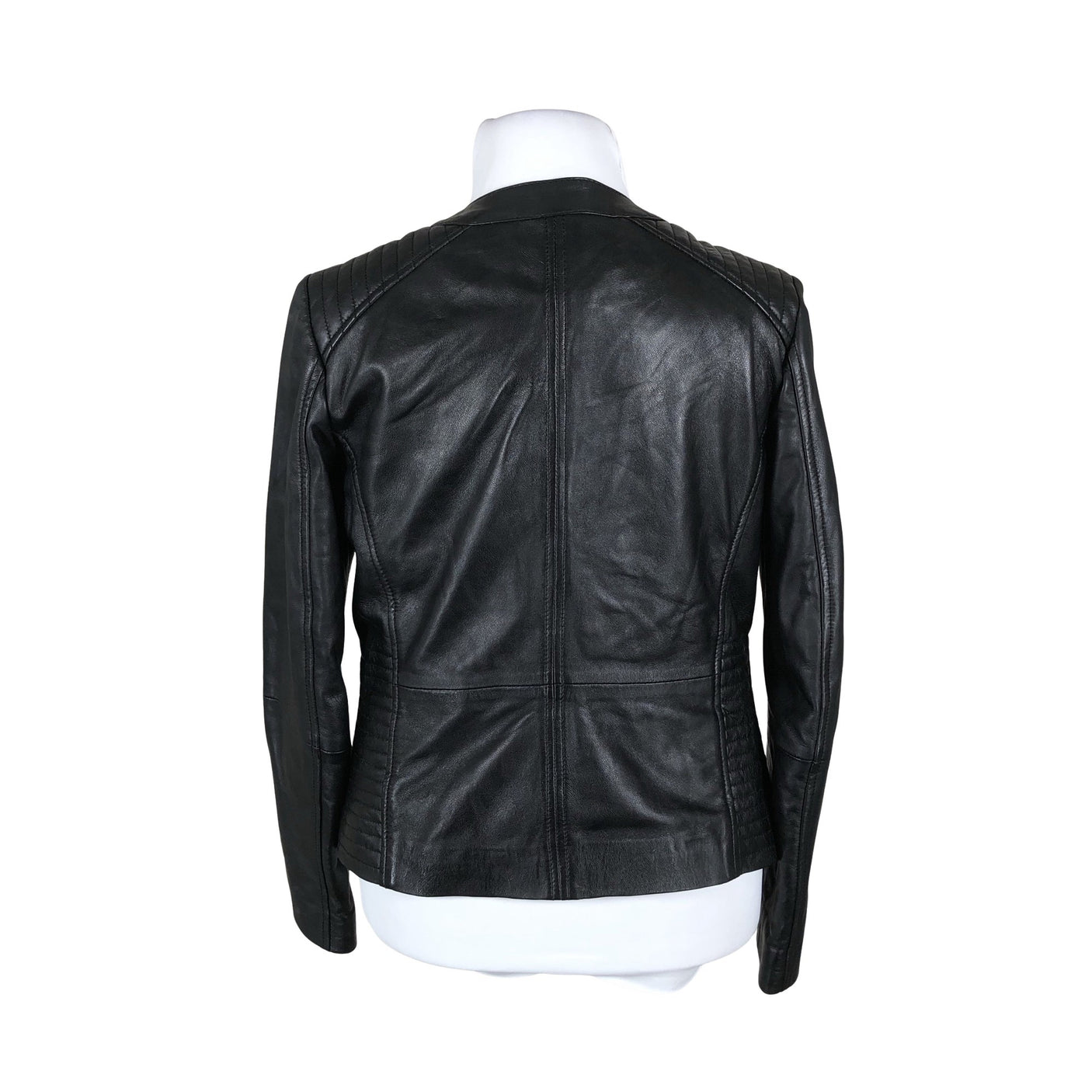 Unisex Saki - Leather jacket, size 44 - Black (2)
