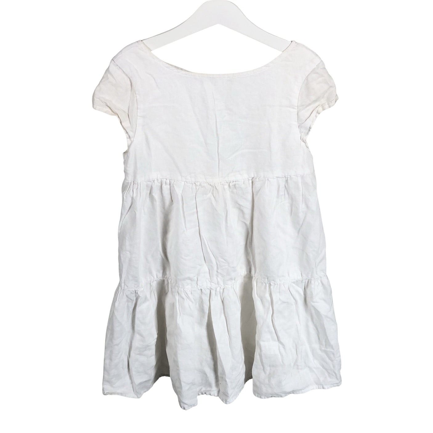 Unisex Benetton - Dress, size 128 - 134 - White (1)