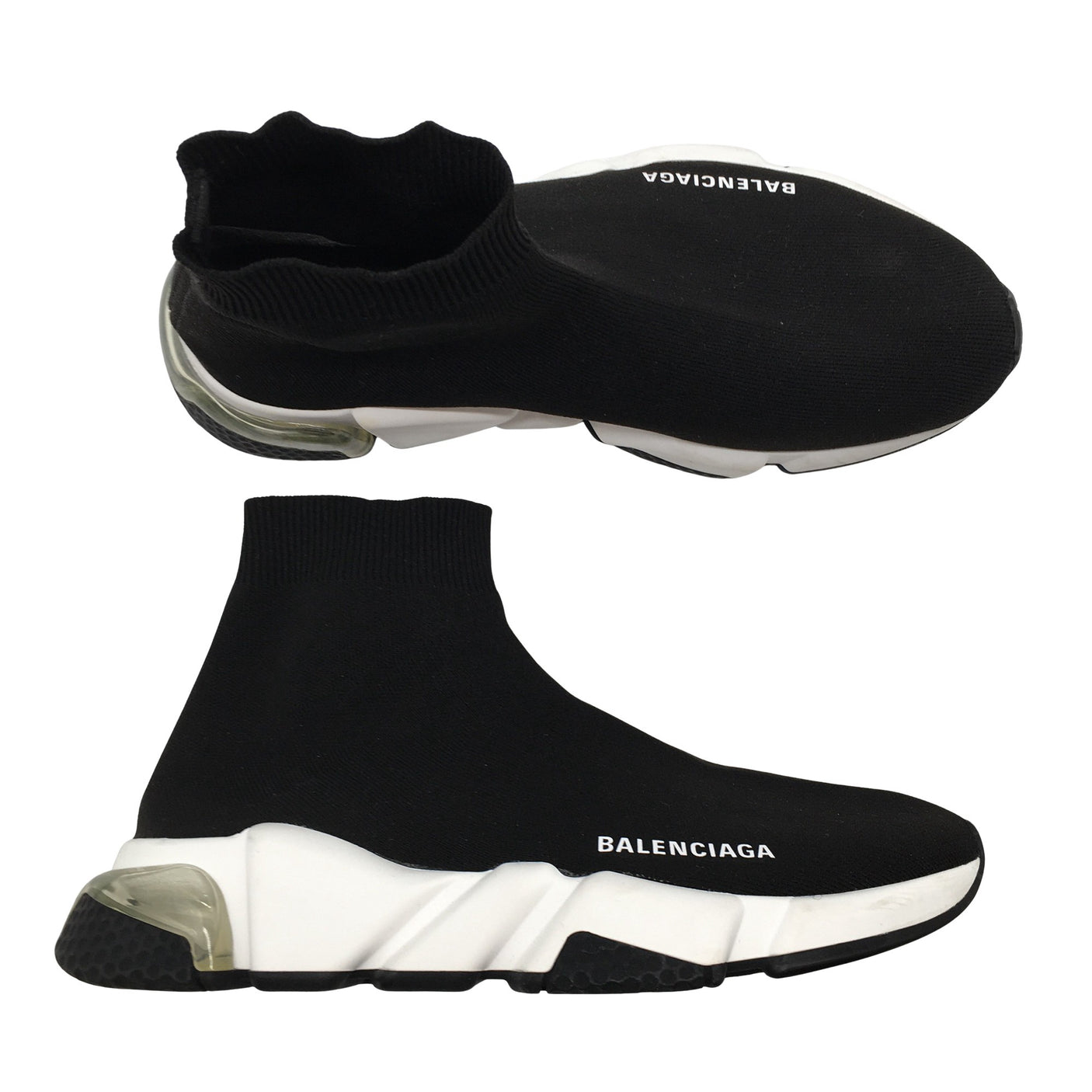 Unisex Balenciaga - Sneakers, size 39 - Black (2)