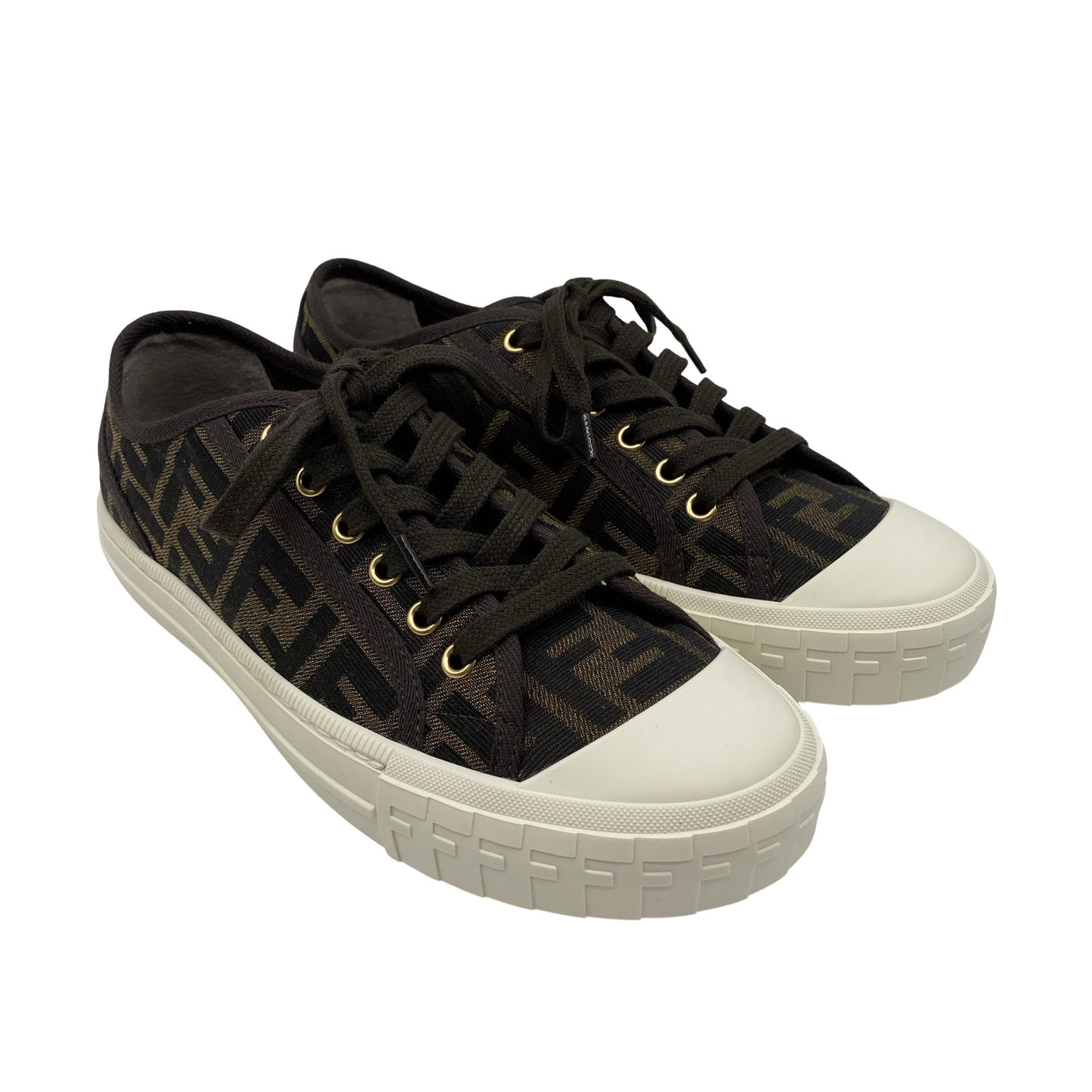 Unisex Fendi - Casual sneakers, size 39 - Brown (3)