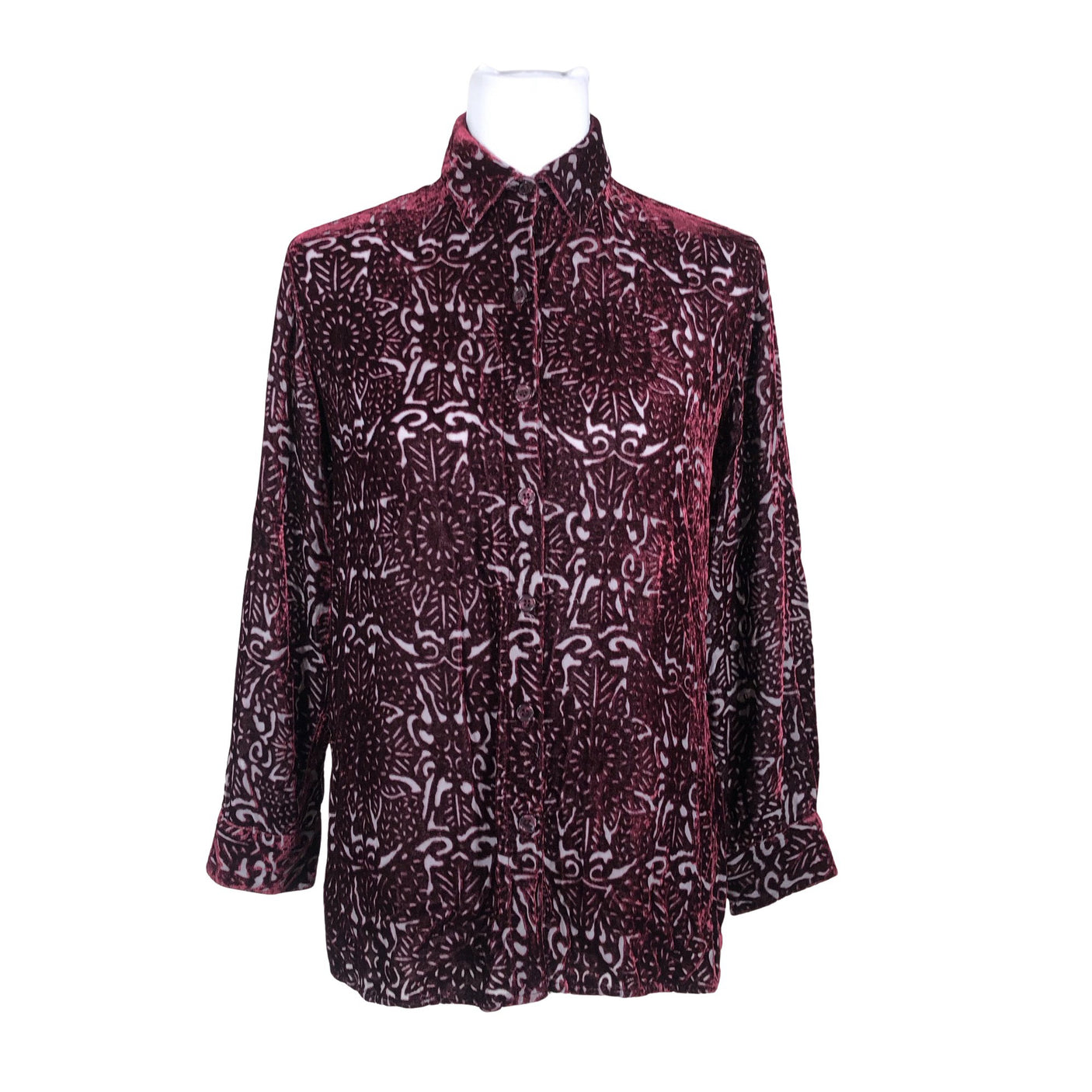 Unisex Järvi Muoti - Blouse, size 36 - Wine red (1)
