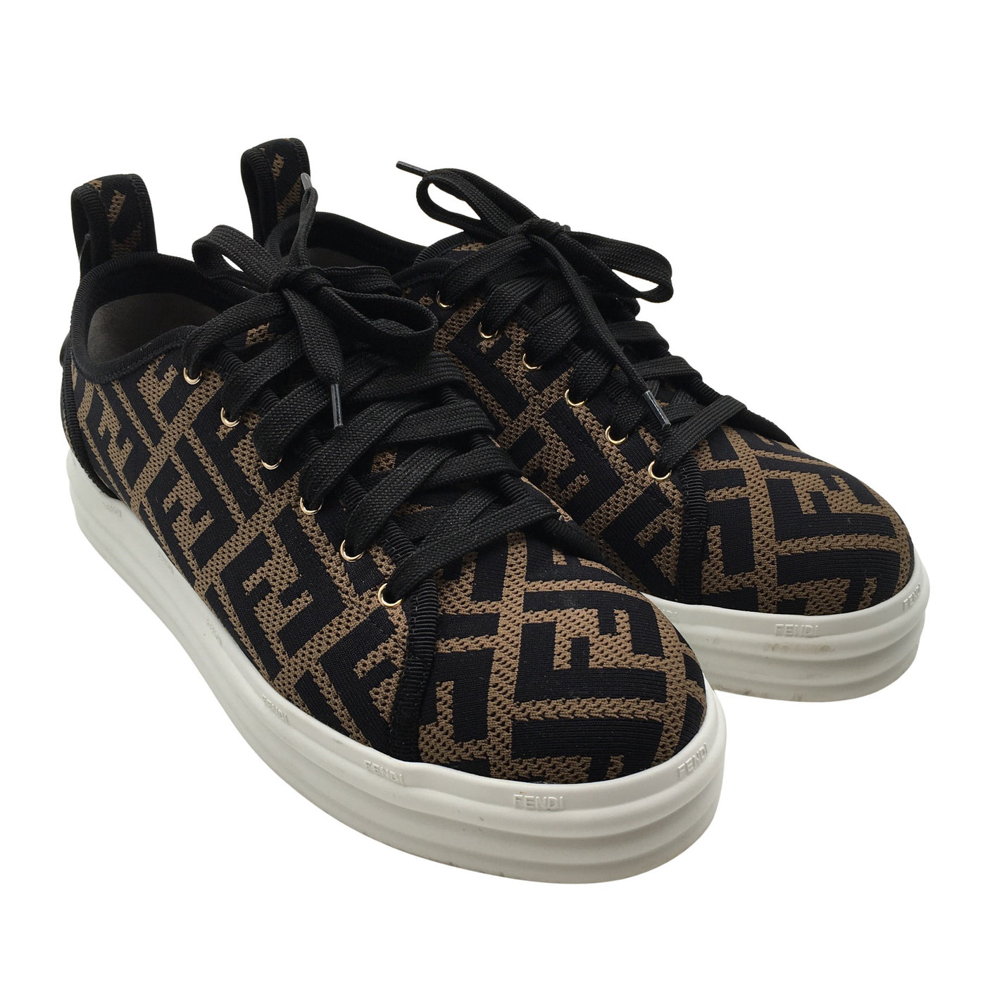 Unisex Fendi - Casual sneakers, size 39 - Brown (2)