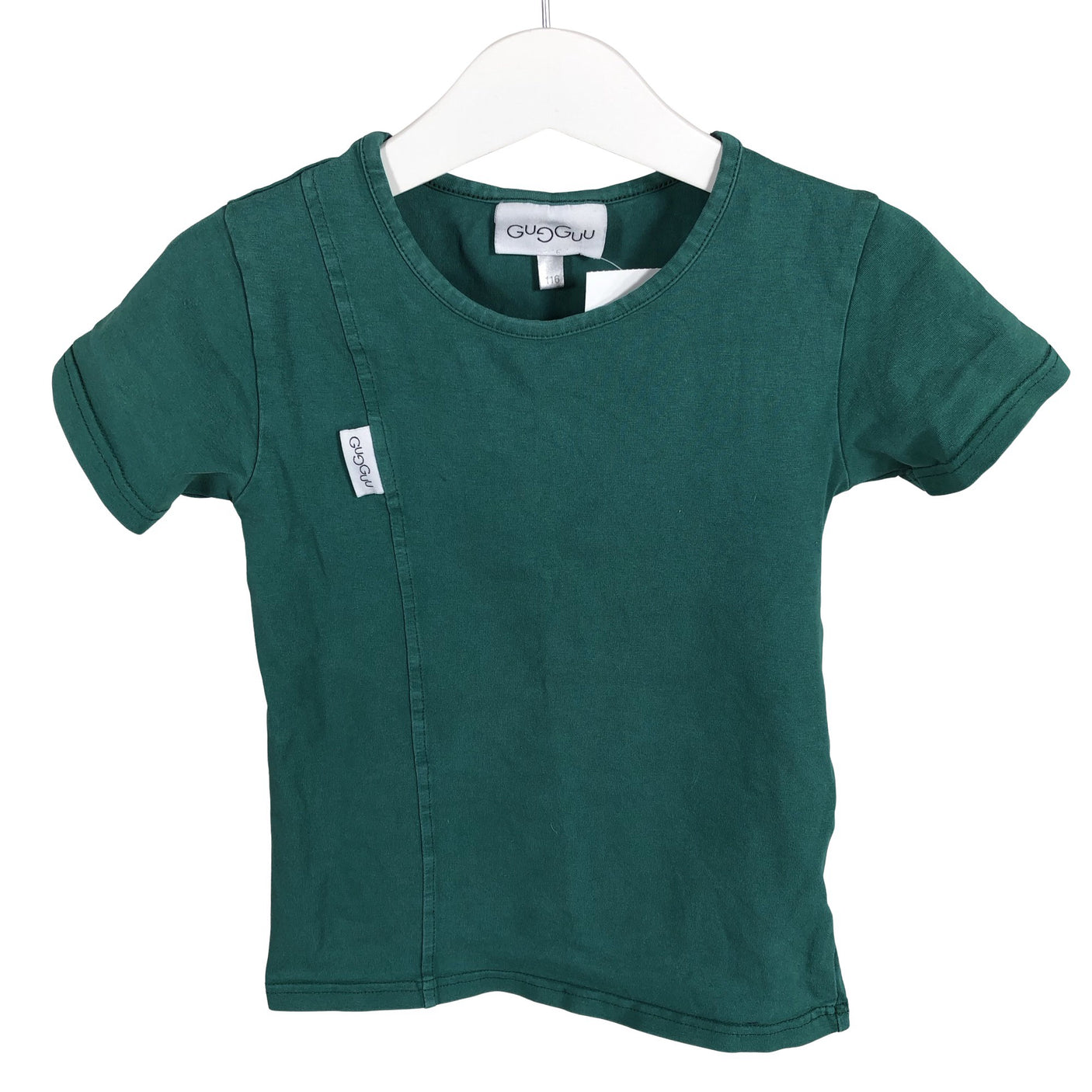 Unisex Gugguu - T-shirt, size 110 - 116 - Green (1)