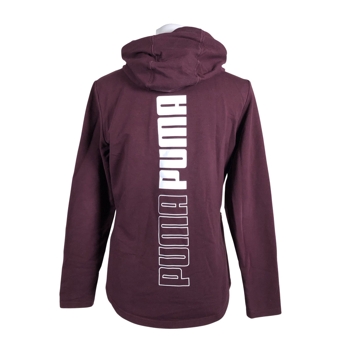 Unisex Puma - Hoodie, size 38 - Wine red (2)