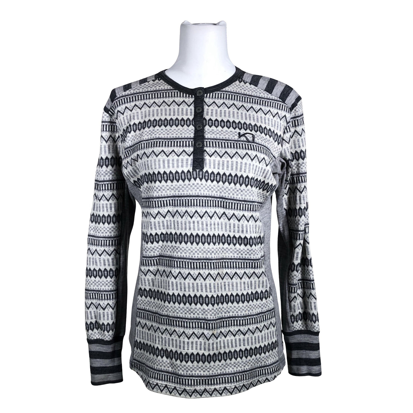 Unisex Kari Traa - Thermal shirt, size 40 - Gray (1)