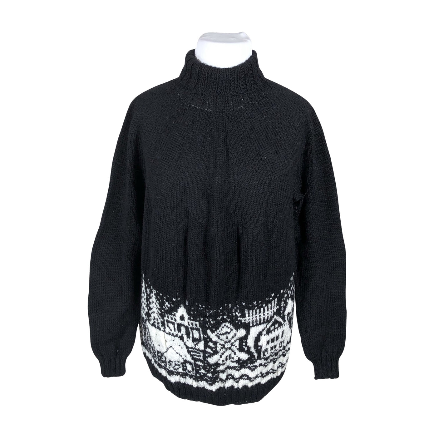 Unisex Handmade - Sweater, size 44 - Black (1)