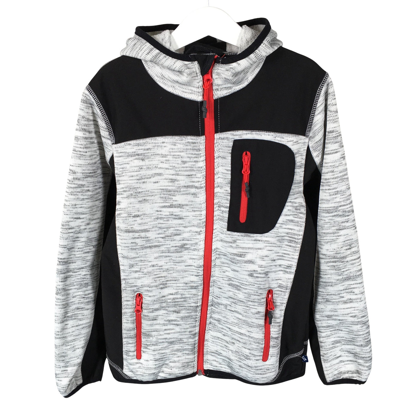 Unisex Scheibler - Fleece jacket, size 146 - 152 - Gray (1)