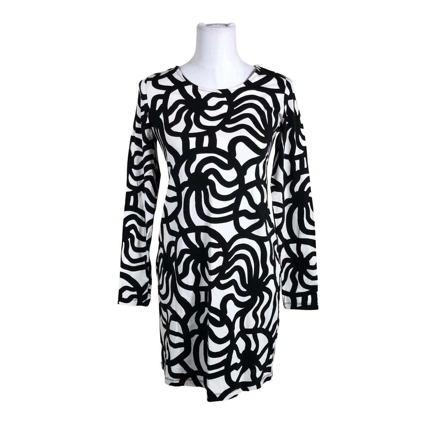 Unisex Marimekko - Tricot tunic, size 36 - White (1)
