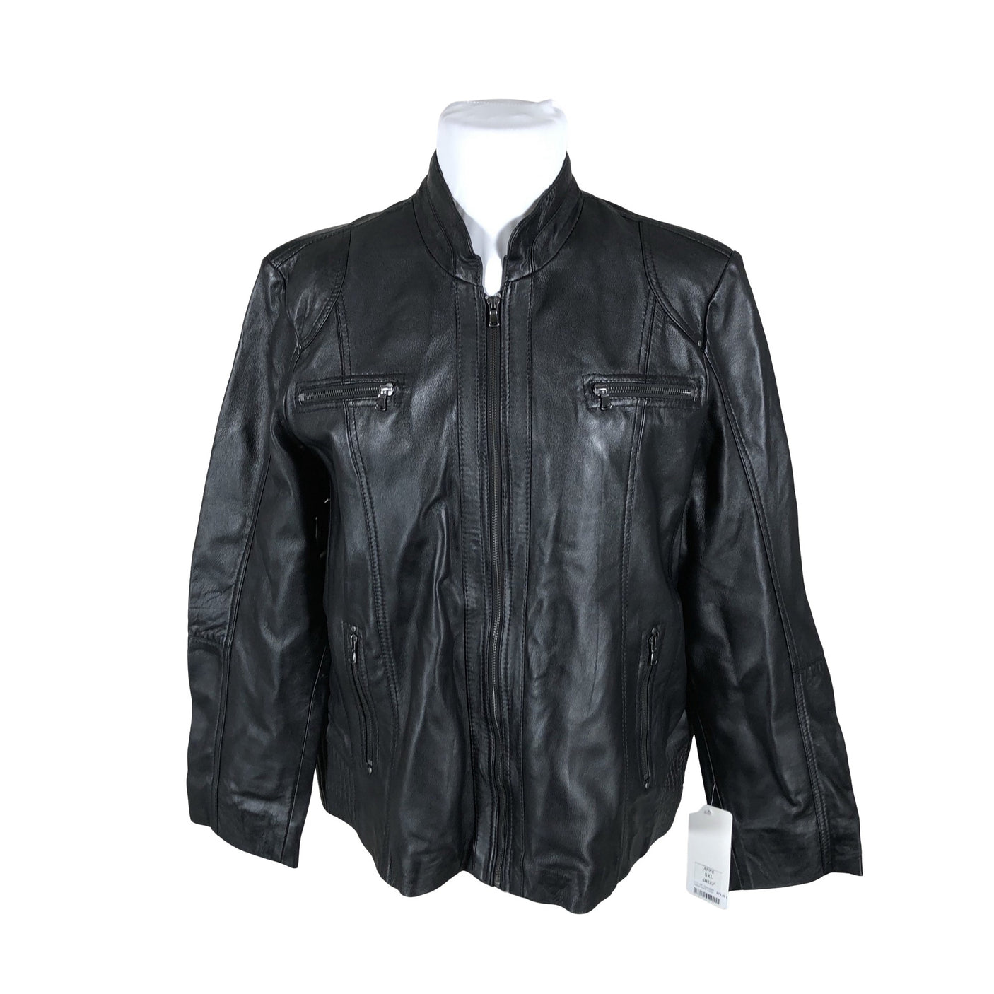 Unisex Aviatrix - Leather jacket, size 50 - Black (1)