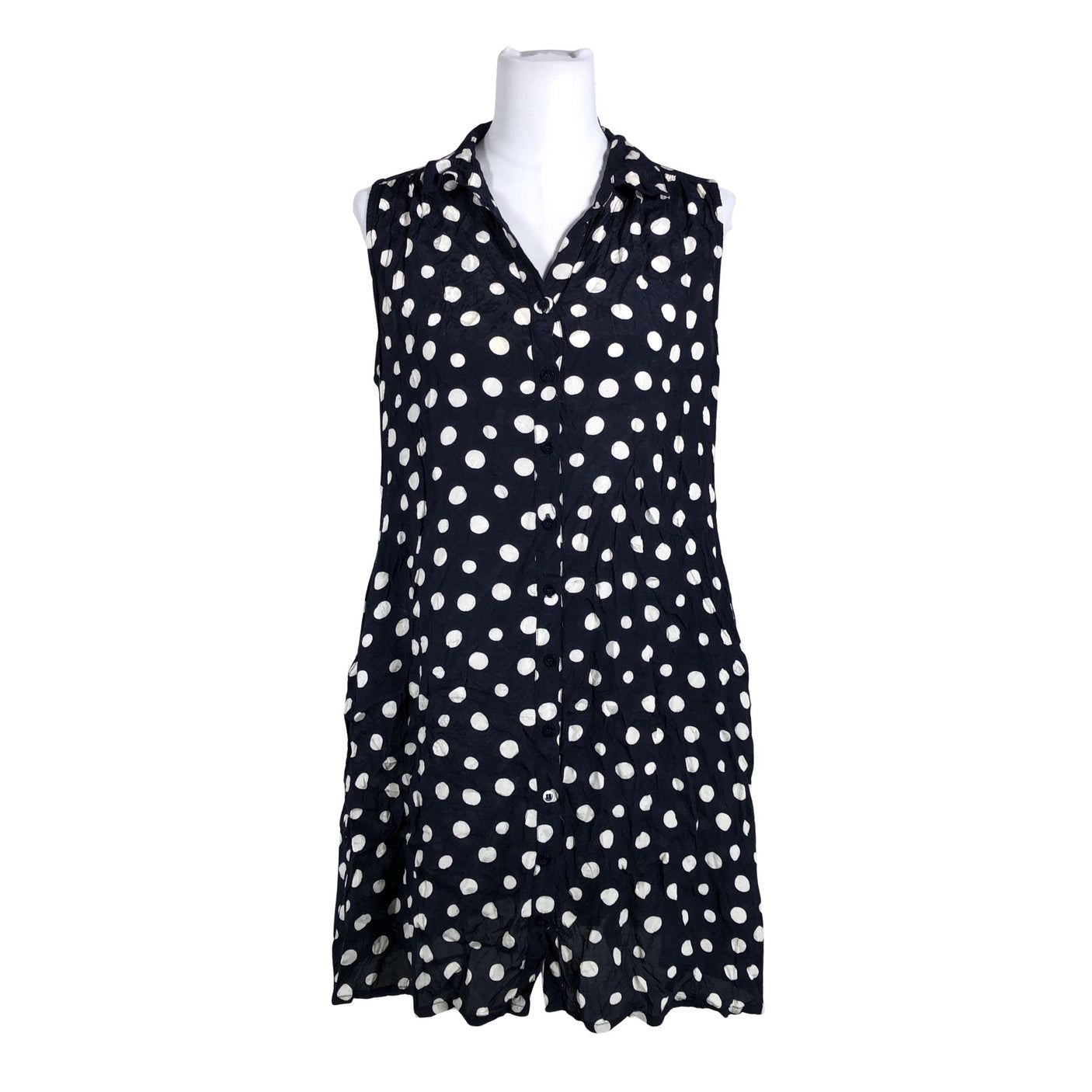 Unisex The Masai - Schiffon dress, size 38 - Blue (1)