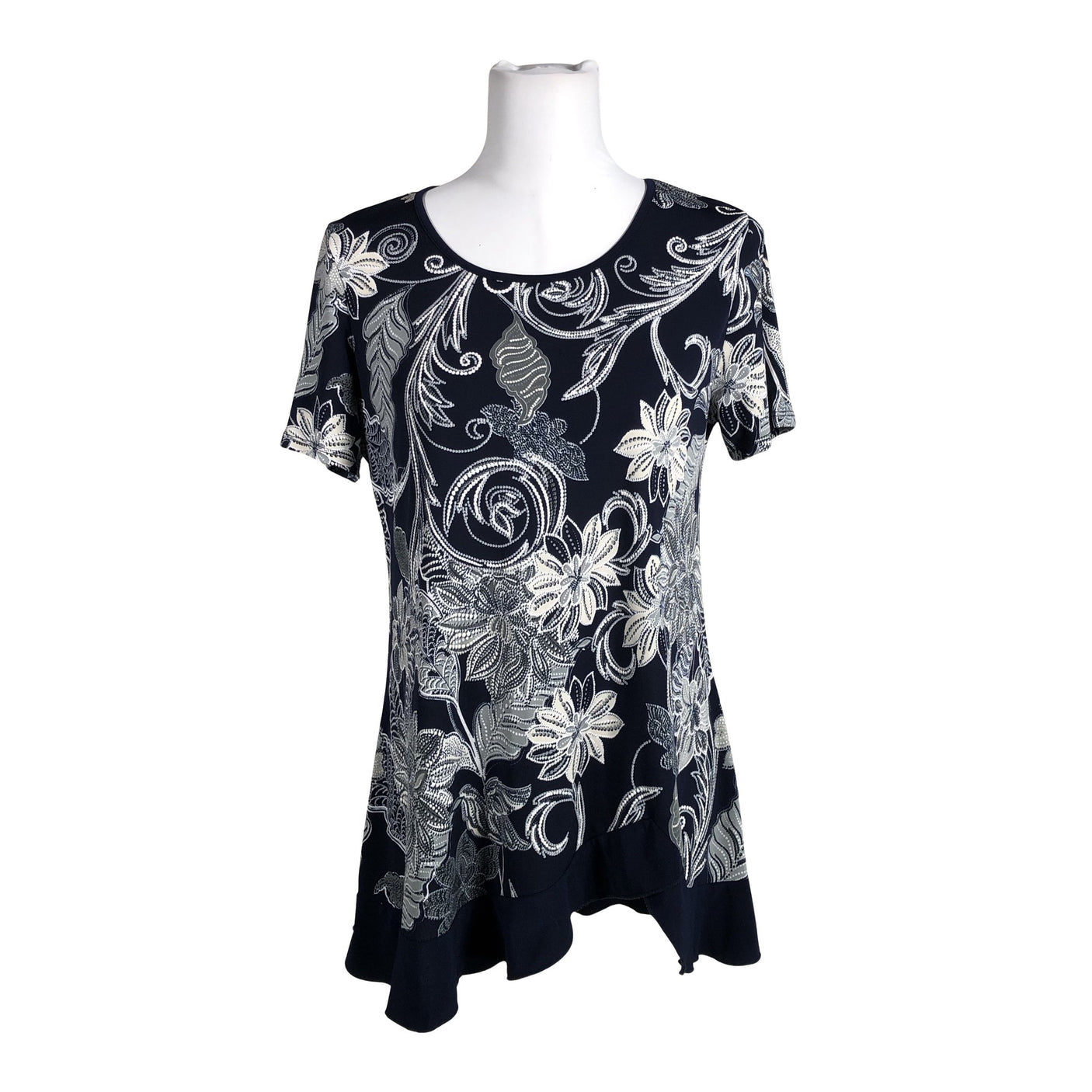 Unisex Saloos - Tricot tunic, size 40 - Blue (1)