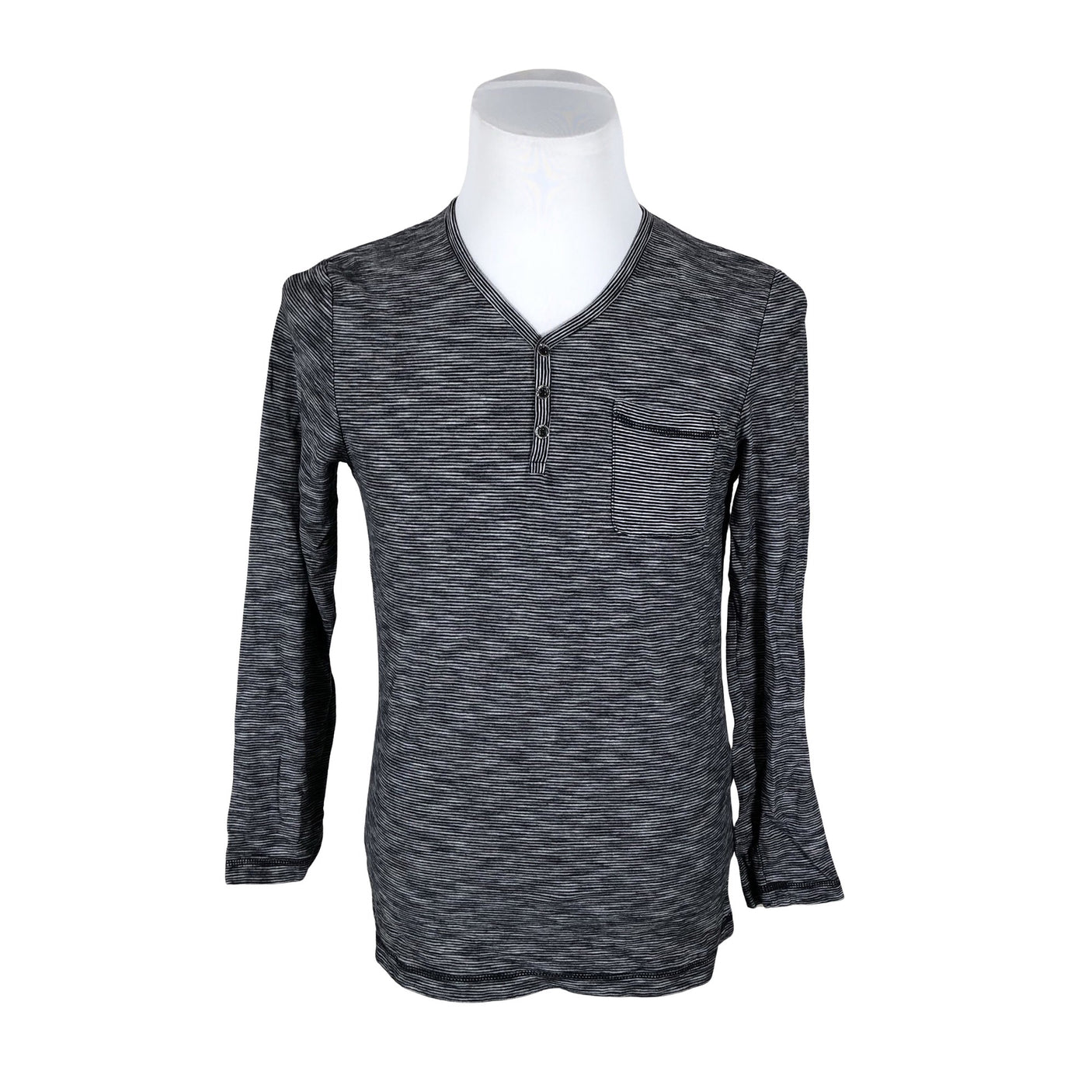 Unisex Tom Tailor - Tricot shirt, size L - Black (1)