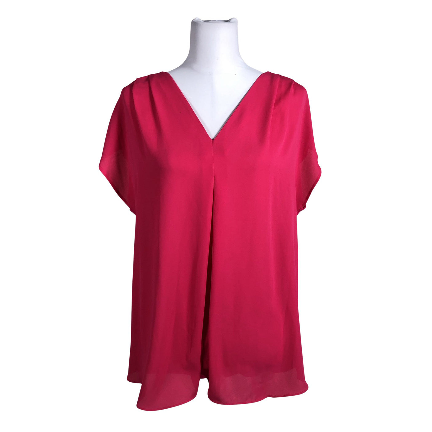 Unisex I-N-C International Concepts - Short-sleeved blouse, size 40 - Pink (1)