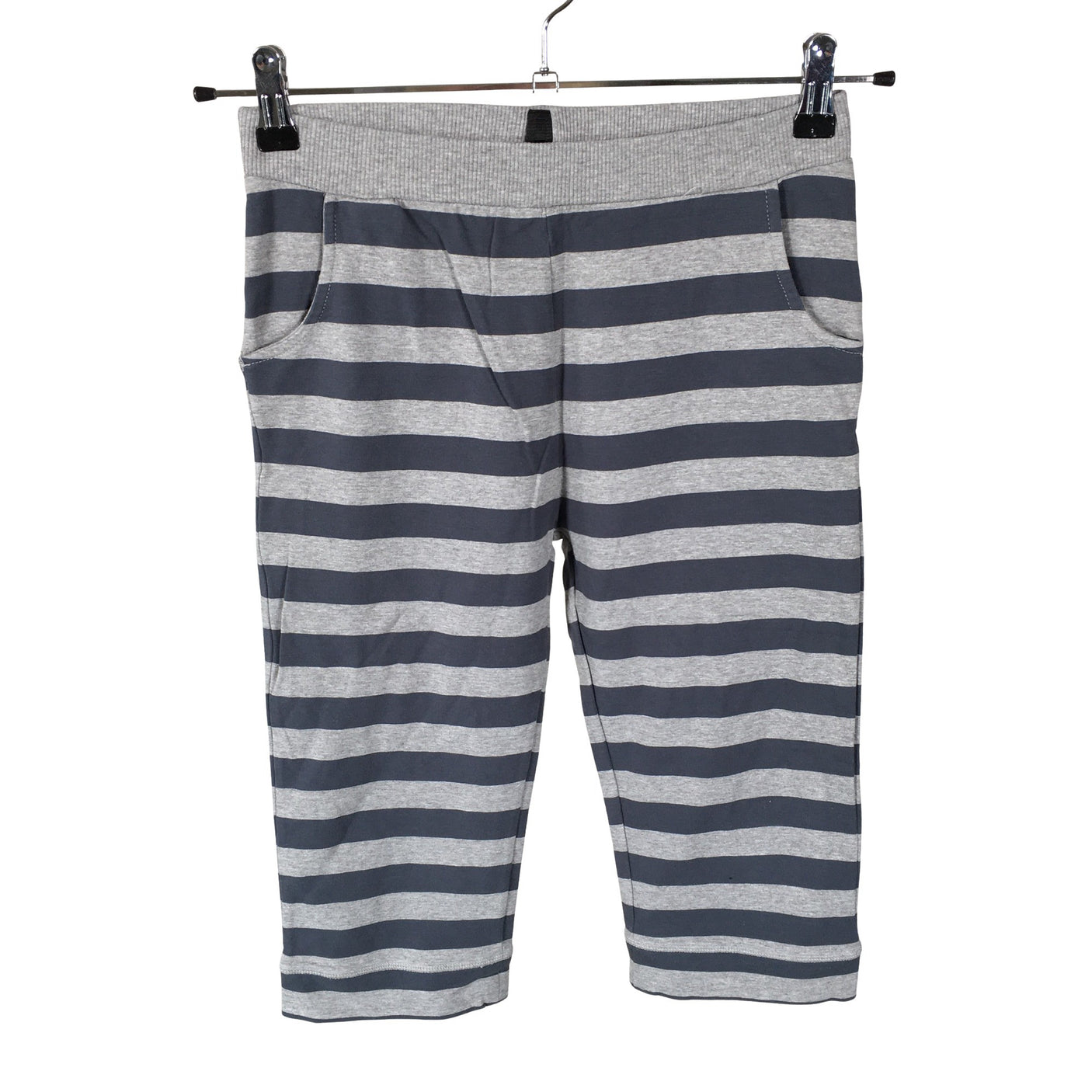 Unisex me&i - Tricot capri pants, size 158 - 164 - Gray (1)