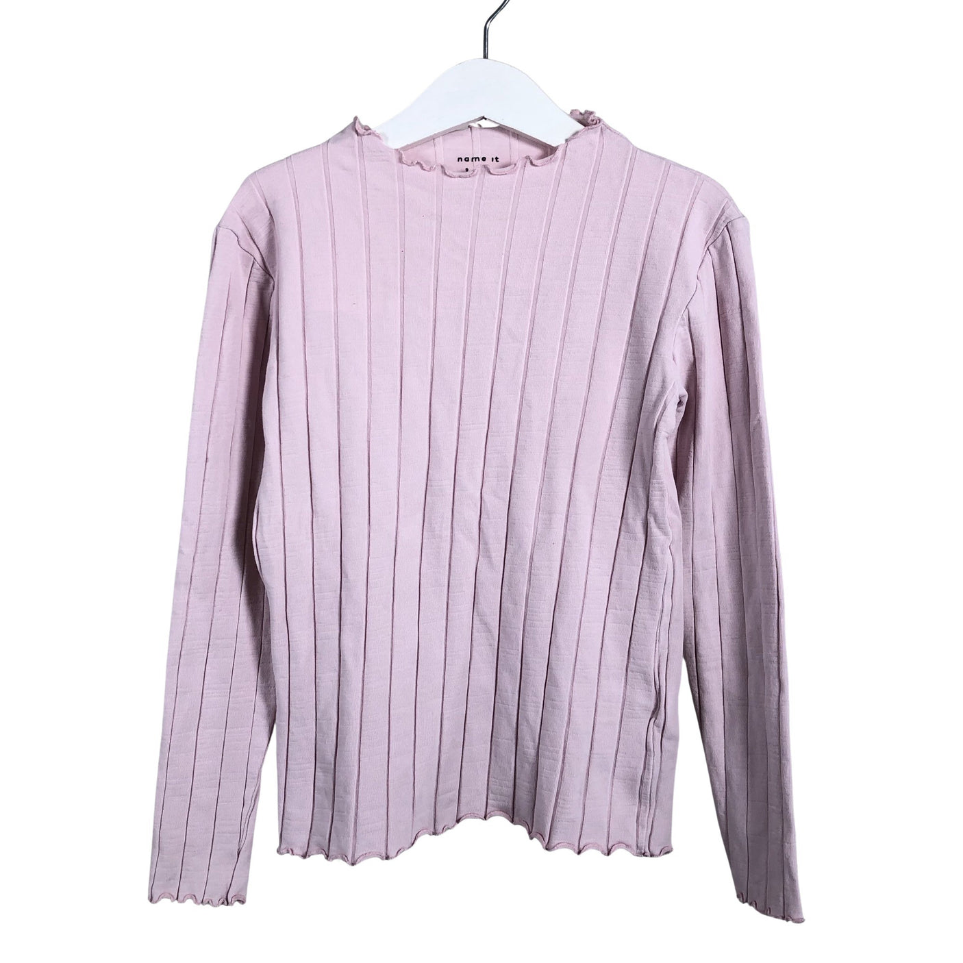 Unisex Name It - Tricot shirt, size 134 - 140 - Light pink (1)