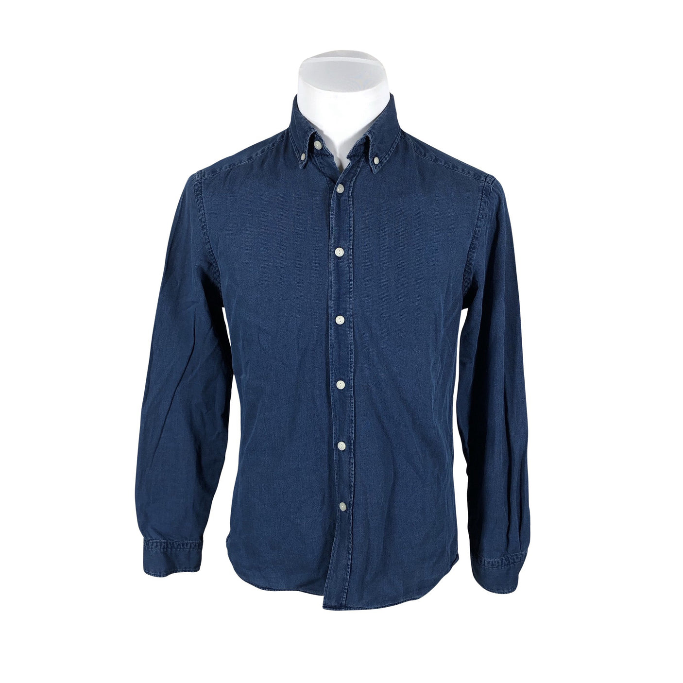 Unisex Hackett - Collared shirt, size M - Blue (1)