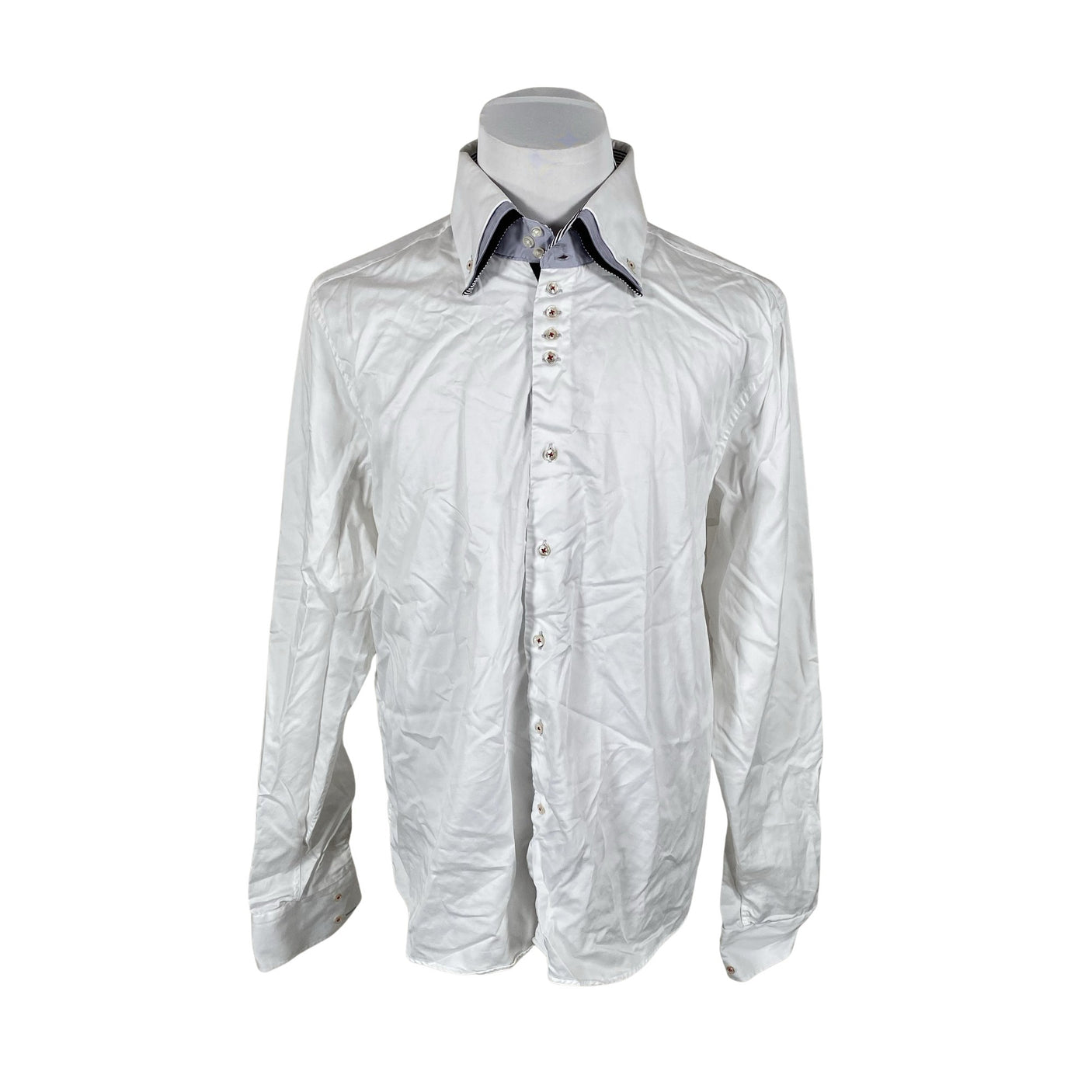 Unisex 7Camicie - Collared shirt, size XXXXL - White (1)