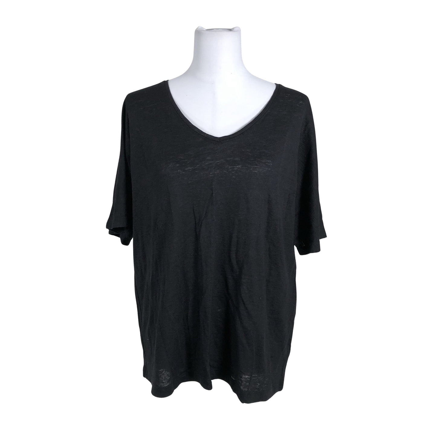Unisex Lindex - Knit tunic, size 40 - Black (1)