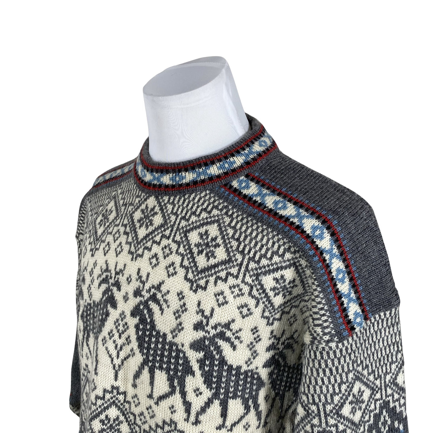 Unisex Skjaeveland of Norway - Sweater, size L - Gray (3)
