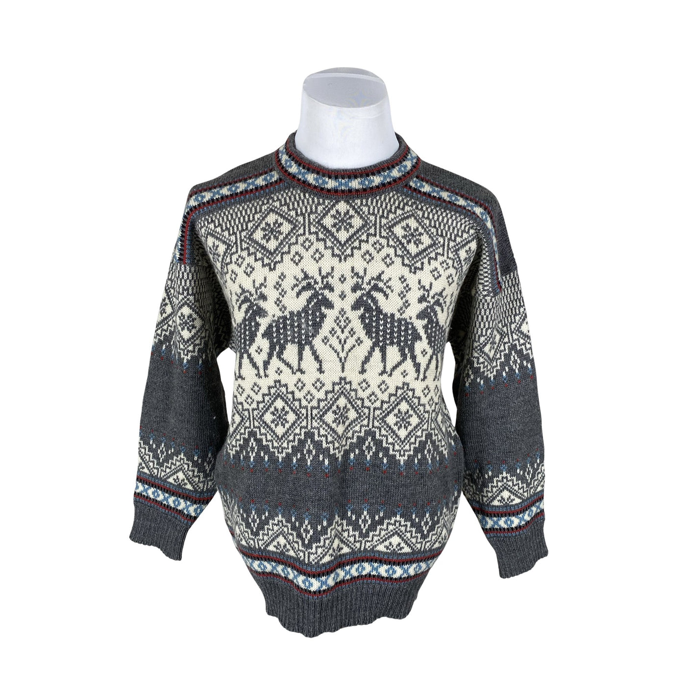 Unisex Skjaeveland of Norway - Sweater, size L - Gray (1)