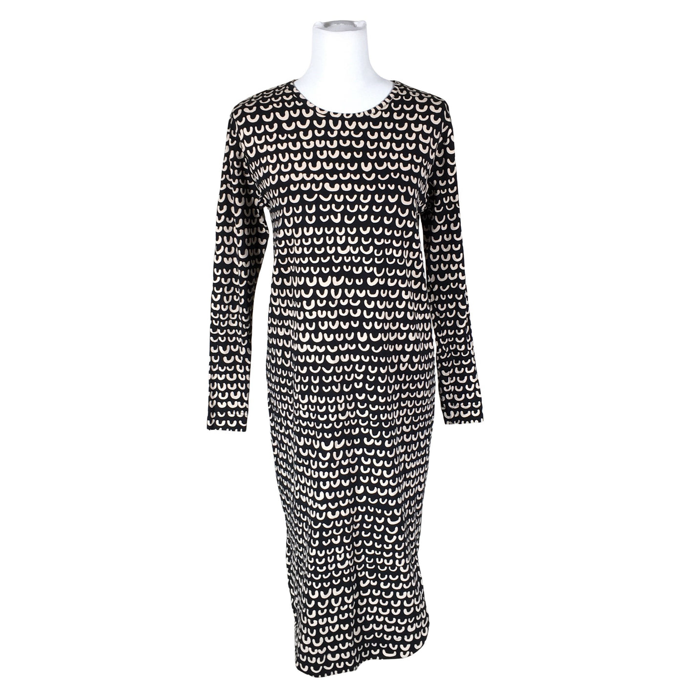 Unisex Papu - Tricot dress, size 36 - Black (1)