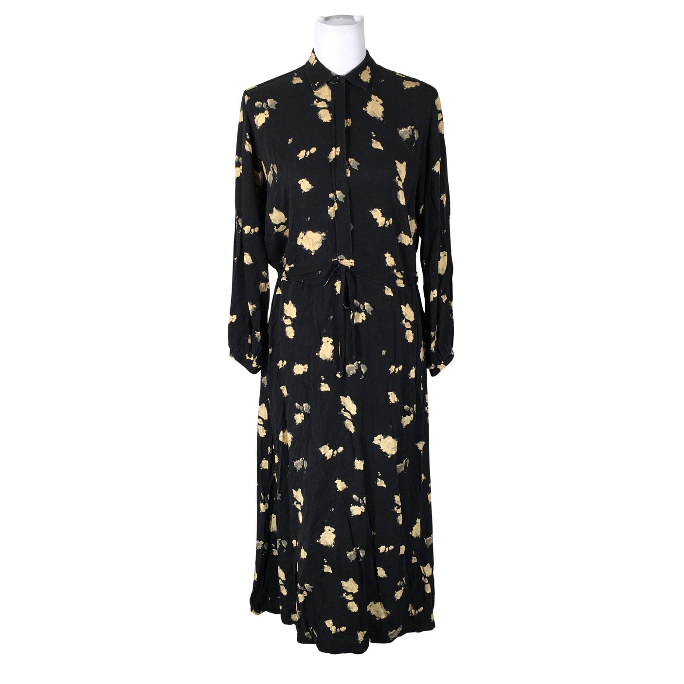 Unisex Makia - Schiffon dress, size 36 - Black (1)